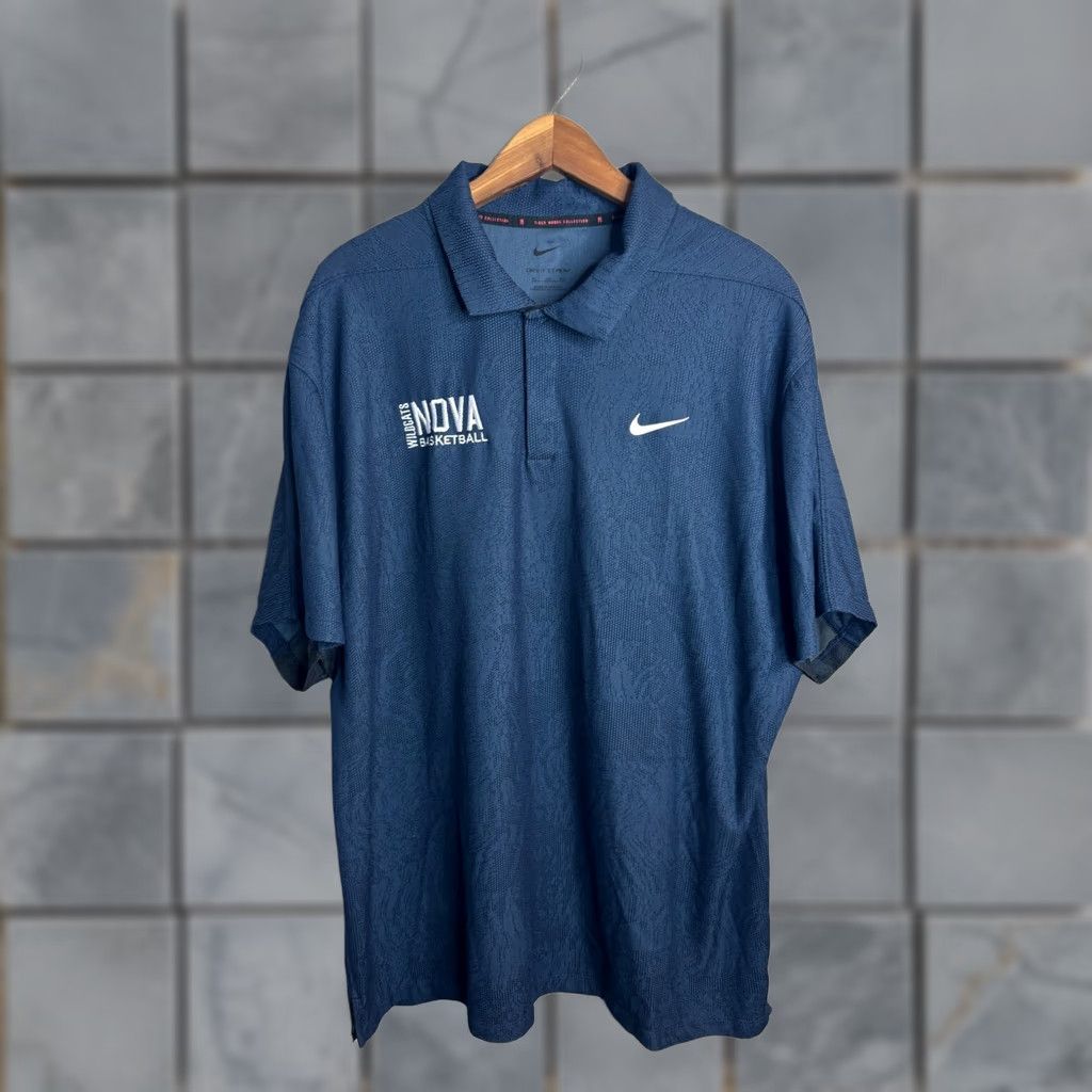 Nike Nike Dri-FIT ADV Tiger Woods Golf Polo Shirt XL Blue Mens Size US XL / EU 56 / 4 - 1 Thumbnail