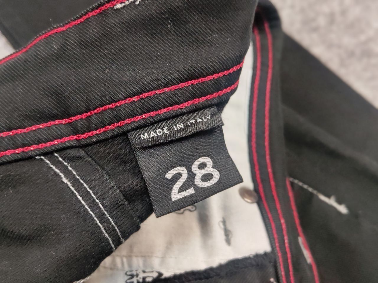 Marithe + Francois Girbaud Marithe Francois Girbaud Design Black Denim Slim Jeans Size US 28 / EU 44 - 10 Thumbnail