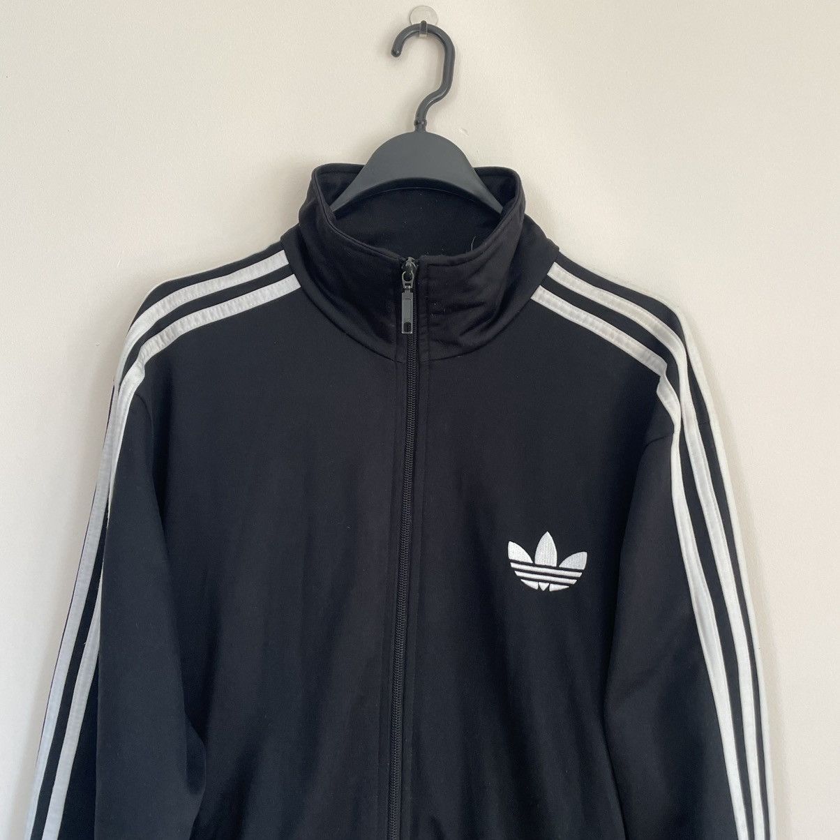 Adidas Adidas Original Vintage Black Y2K Zip Size US L / EU 52-54 / 3 - 2 Thumbnail