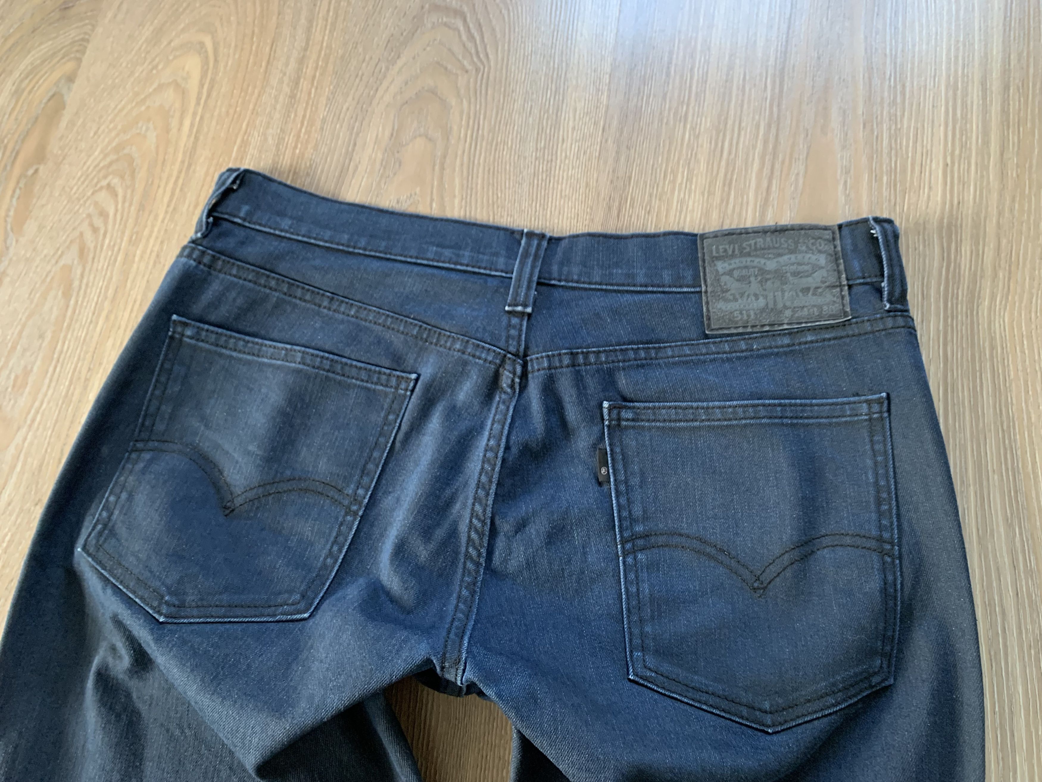Levi's Levis 511 Waх Blue Jeans Size US 34 / EU 50 - 6 Thumbnail
