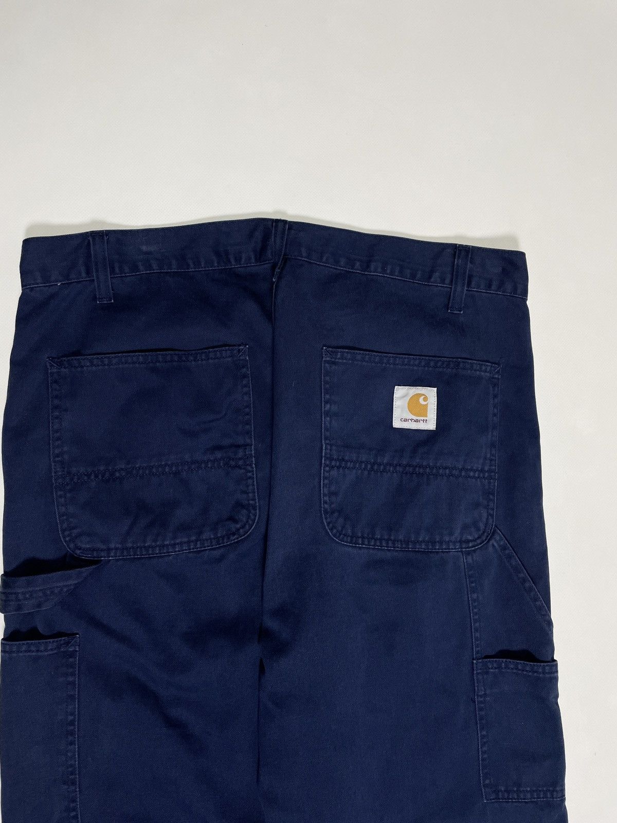Carhartt Carhartt Vintage 🦋 Blue Single Knee Work Carpenter pants Size US 34 / EU 50 - 4 Thumbnail
