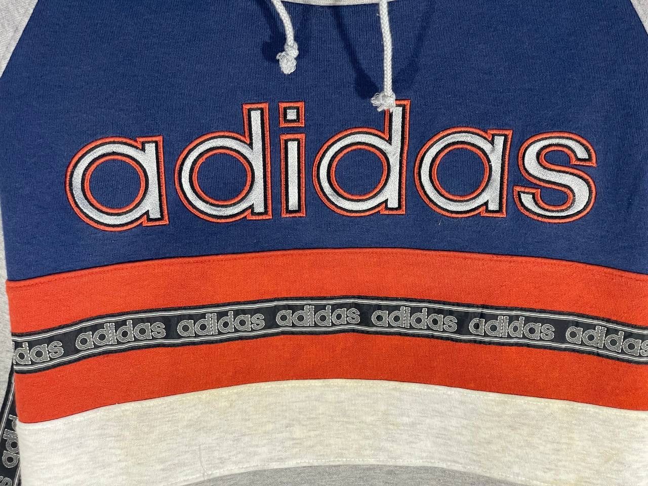 Adidas Vintage adidas big logo hoodie hip hop style yo yo Size US M / EU 48-50 / 2 - 6 Thumbnail