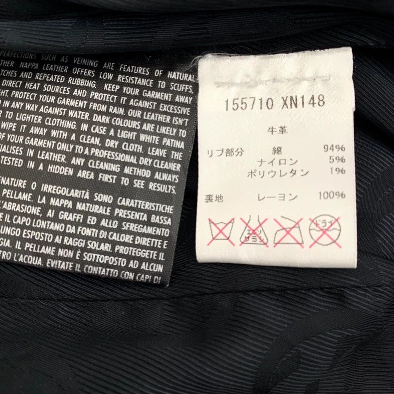 Gucci Gucci Size OS Green cotton single-breasted leather jacket s Size US XS / EU 42 / 0 - 6 Thumbnail