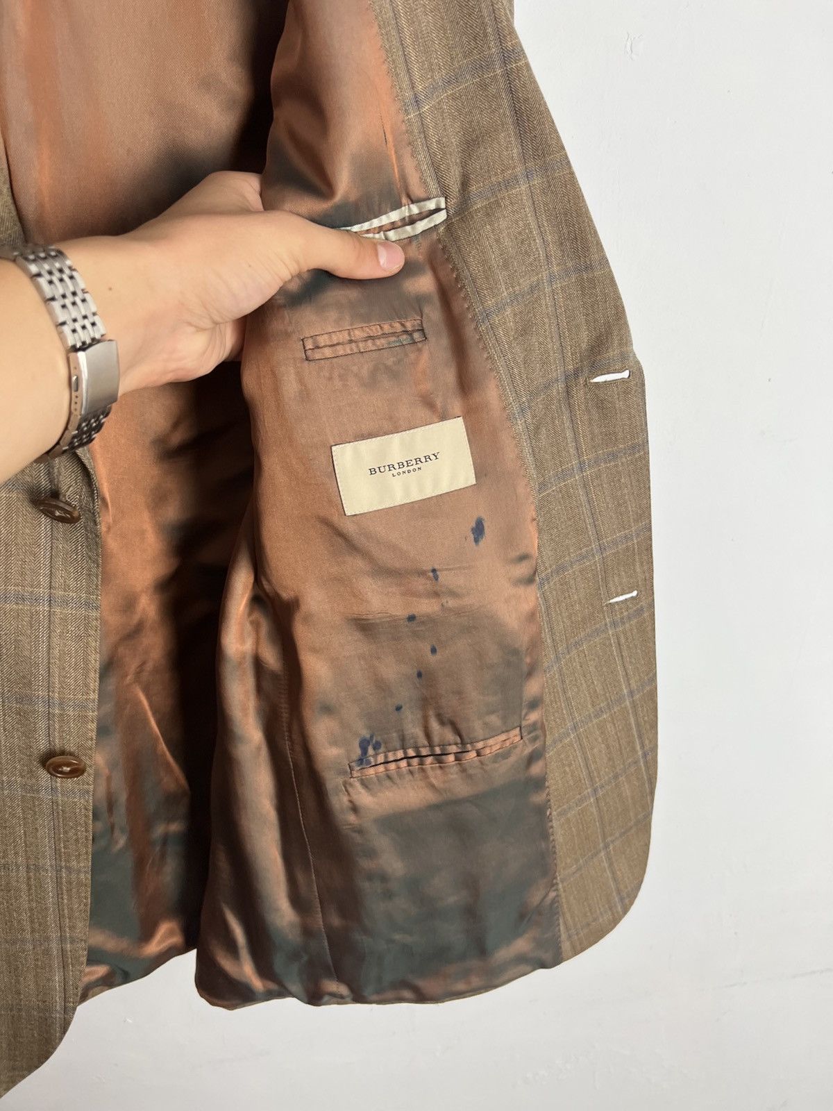 Burberry Burberry Blazer Jacket Size 50R - 6 Thumbnail