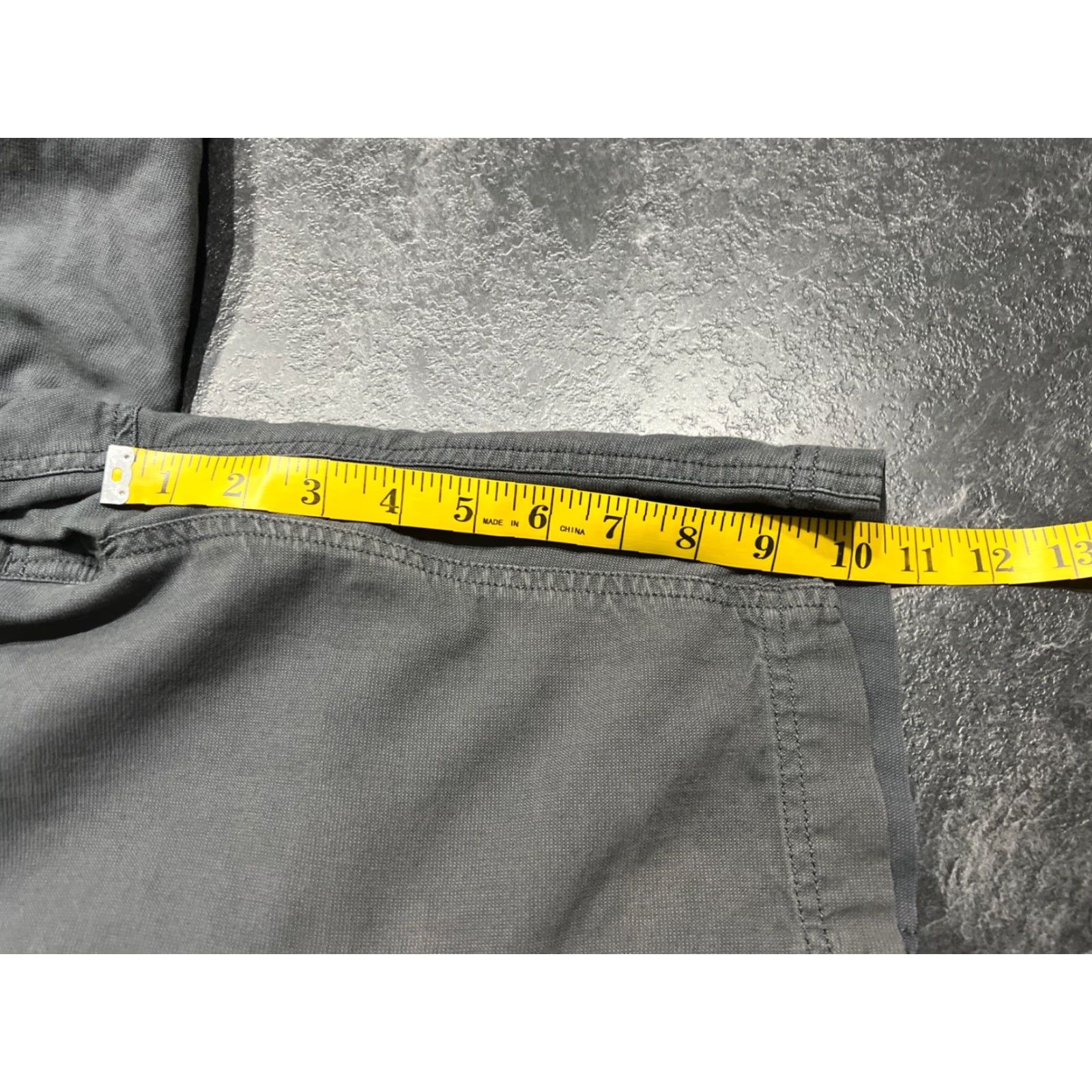 Vintage Koppen Mens Cargo Shorts Gray Cotton Blend Flat Front Pockets 34 Men's Summer Warm Weather Size US 34 / EU 50 - 8 Thumbnail