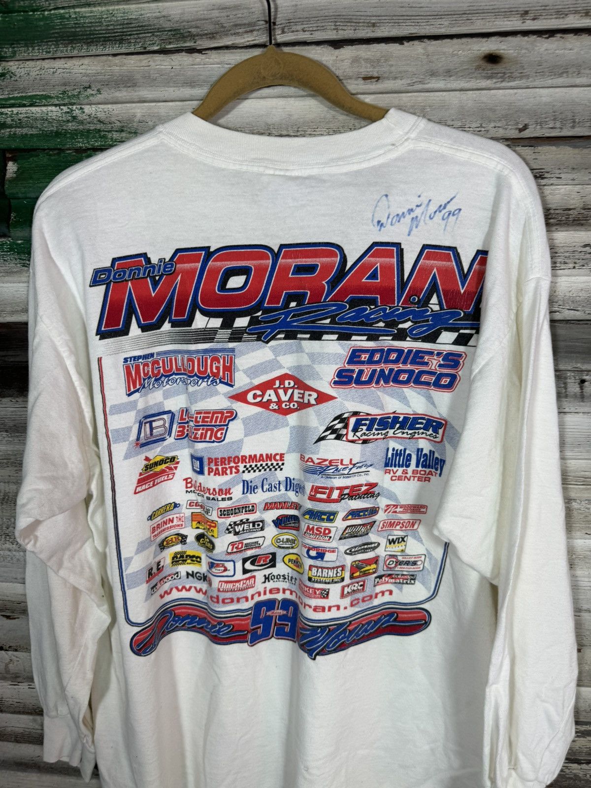 NASCAR × Vintage Vintage NASCAR Long Sleeve Shirt Size US XL / EU 56 / 4 - 5 Thumbnail