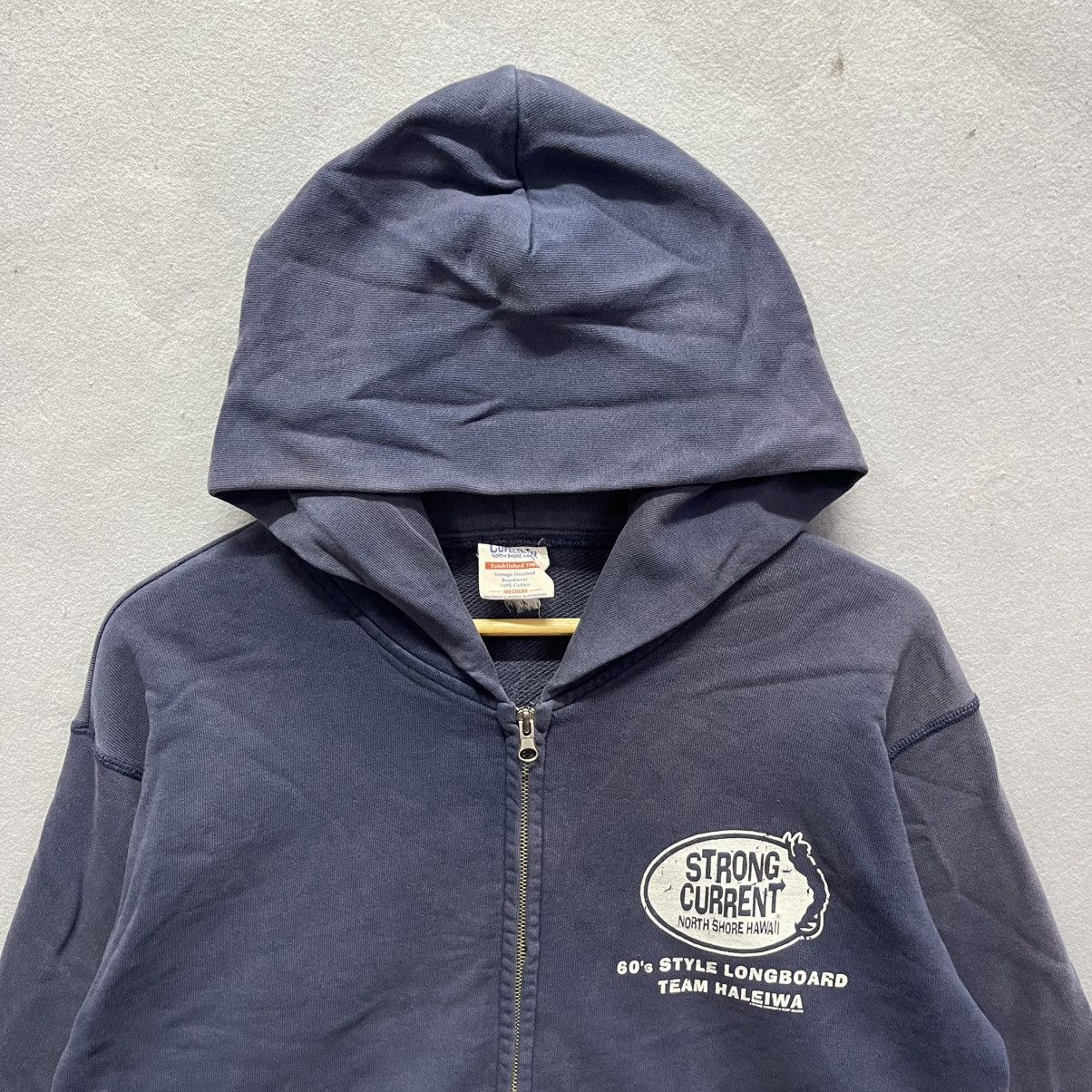 Vintage Strong Current Hawaii 60’s Style Longboard Zip Hoodie Size US L / EU 52-54 / 3 - 3 Thumbnail