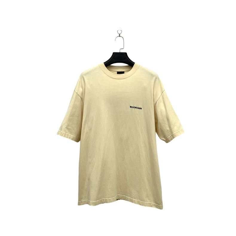 Balenciaga Balenciaga Printed logo short sleeves with khaki back. Size US M / EU 48-50 / 2 - 1 Thumbnail