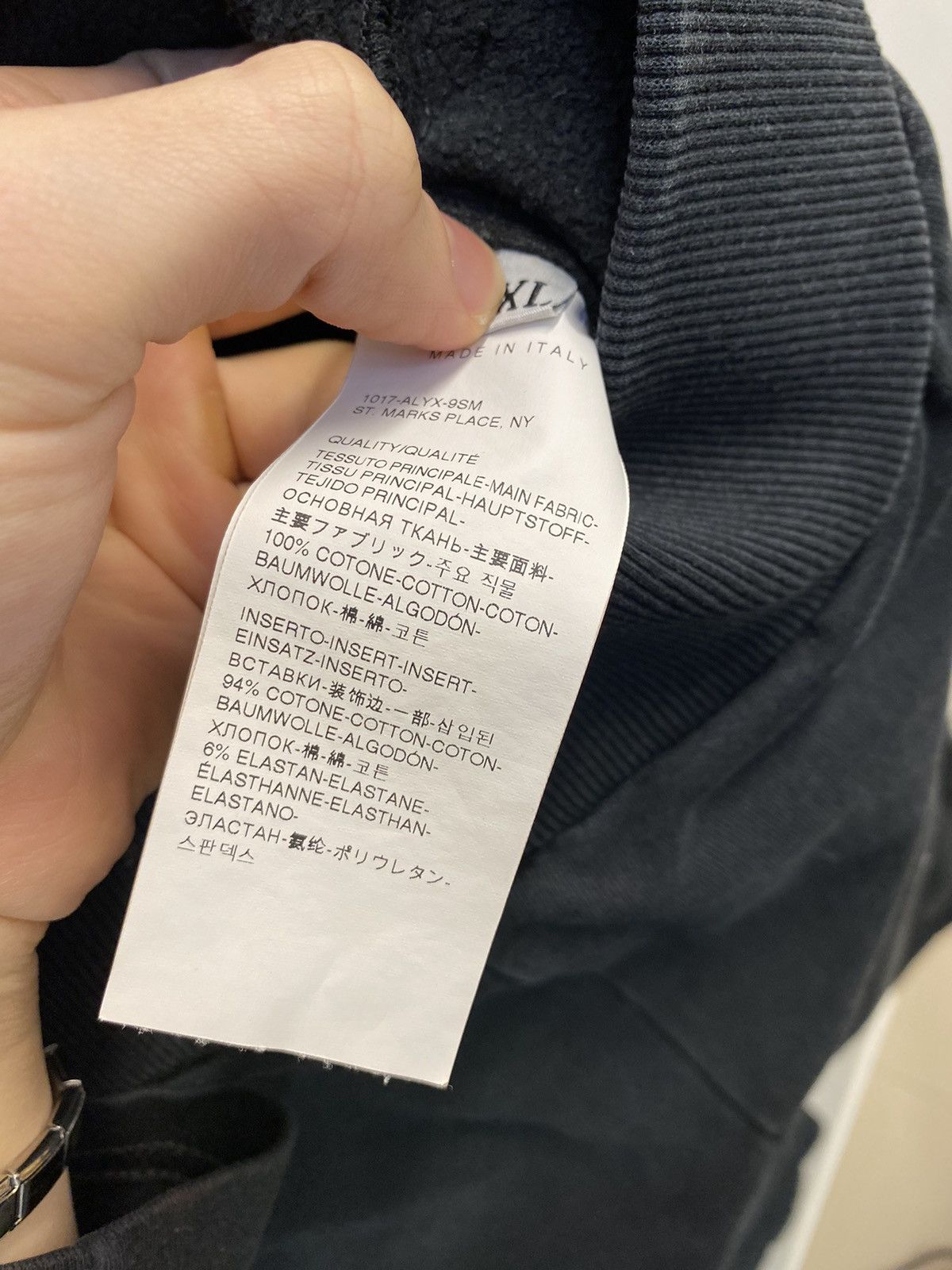 1017 ALYX 9SM 1017 ALYX 9SM Sweatpants – Black Size US 34 / EU 50 - 7 Thumbnail
