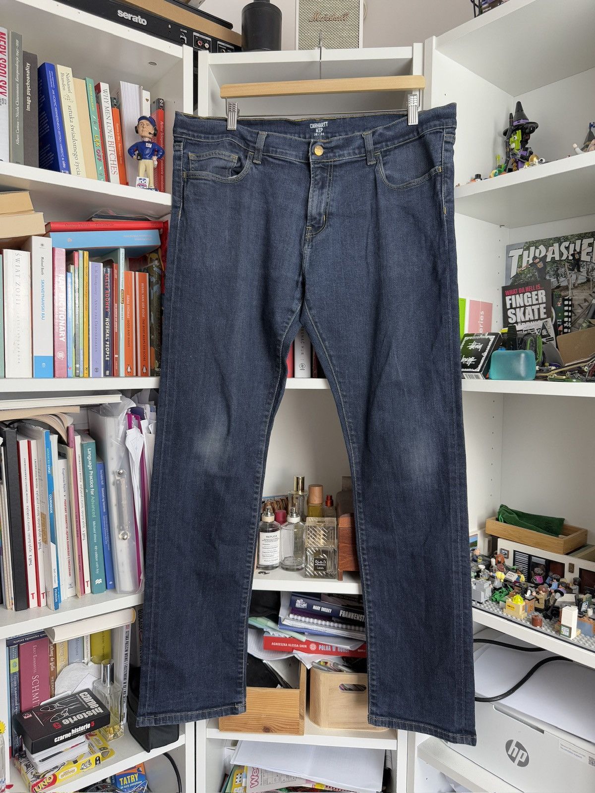Carhartt × Carhartt Wip Carhartt Rebellion denim jeans pants 36x34 skate streetwear Size US 36 / EU 52 - 2 Thumbnail