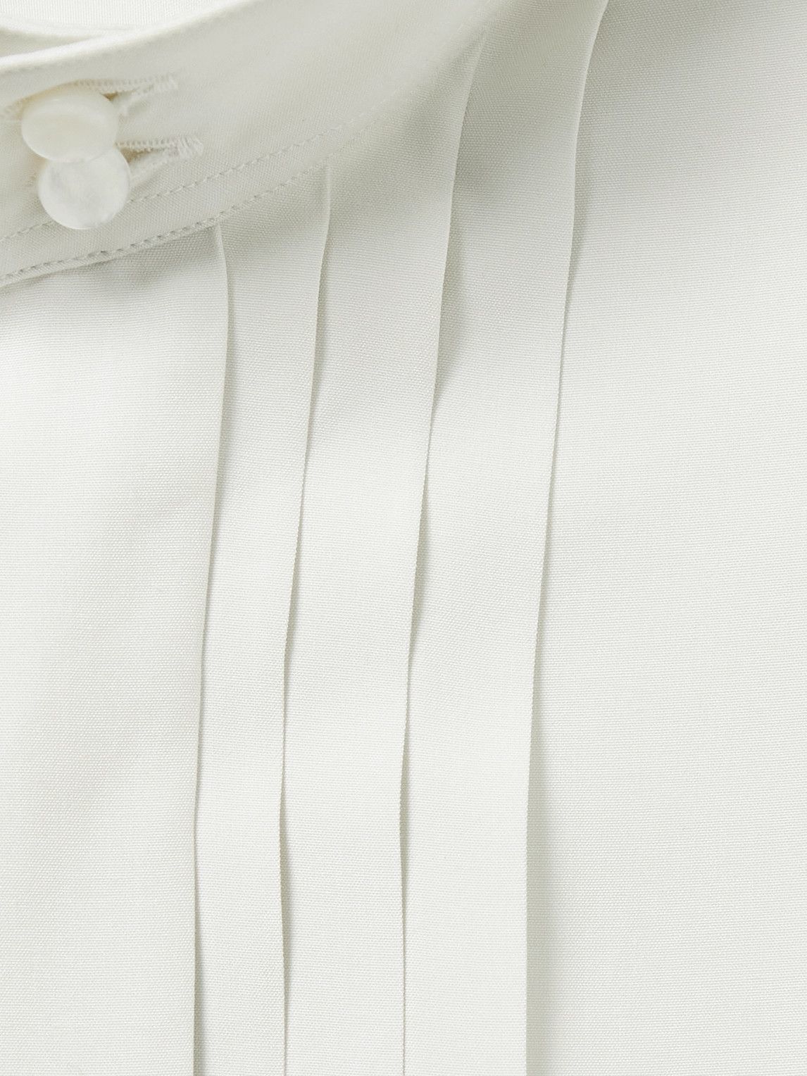 Tom Ford o1y0425 Solid Color Shirt in Off White Size US M / EU 48-50 / 2 - 2 Thumbnail