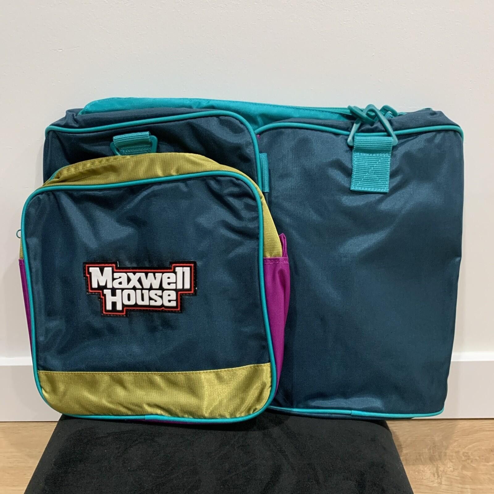 Other Vintage 1980s Maxwell House Athletic Club Duffel Bag New NOS Size ONE SIZE - 3 Thumbnail