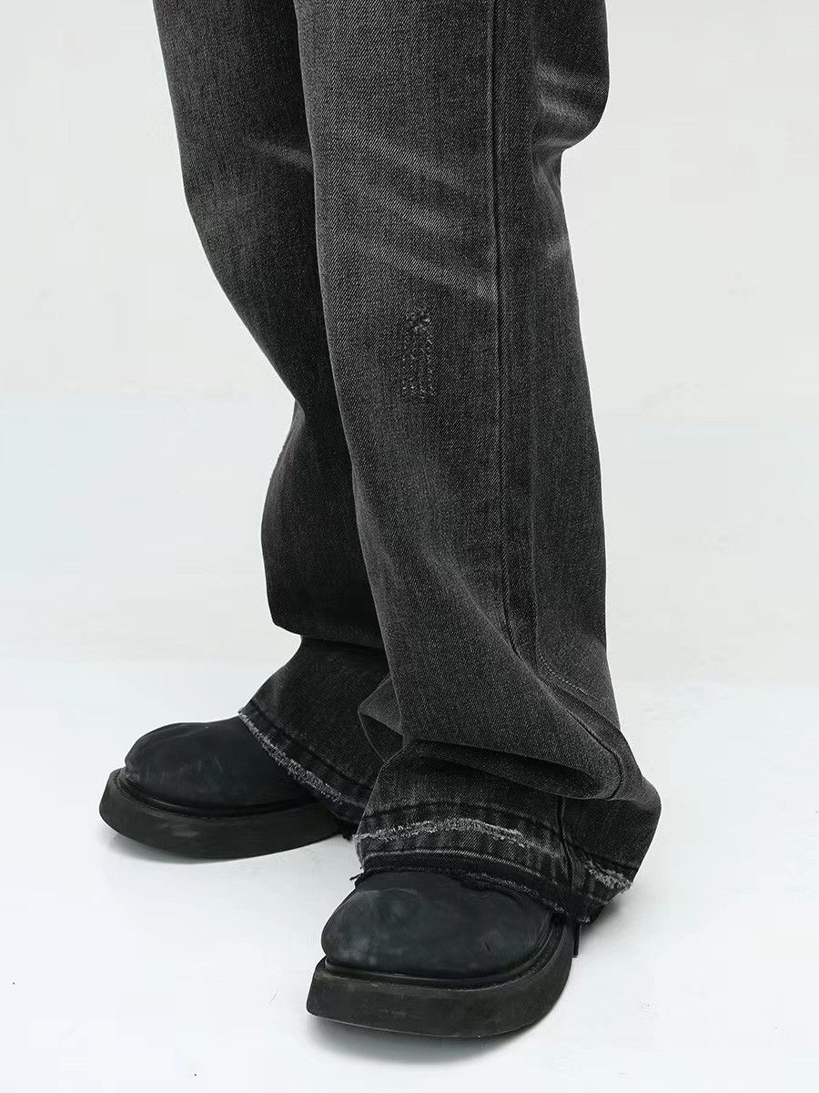 Japanese Brand × Vintage Black High Street Vintage Loose Fit Jeans Size US 33 - 4 Thumbnail
