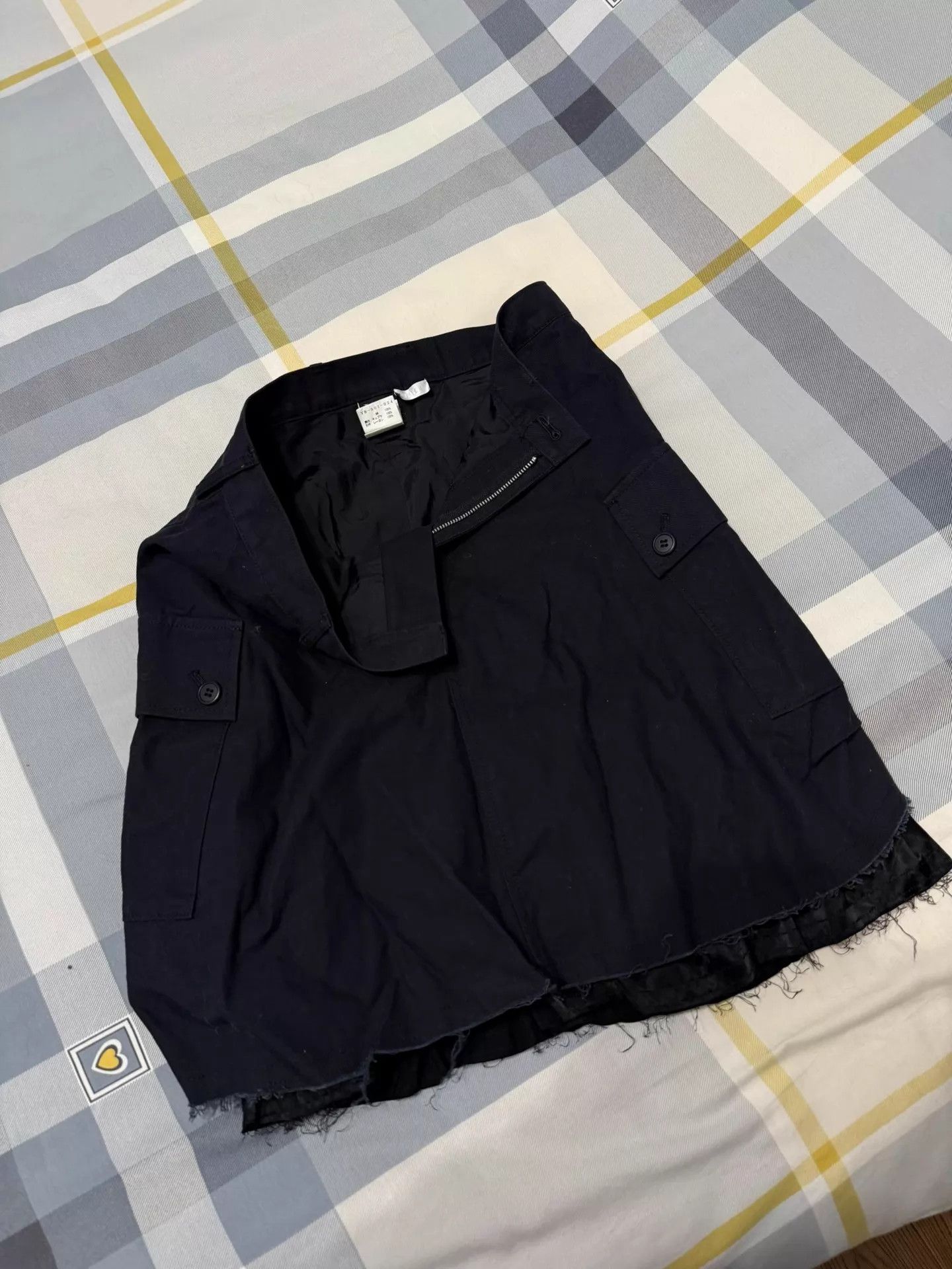 Yohji Yamamoto Y's Yohji Yamamoto skirt 72cm 50-55cm c/p 9/10 authentic Size 26" / US 2 / IT 38 - 5 Thumbnail