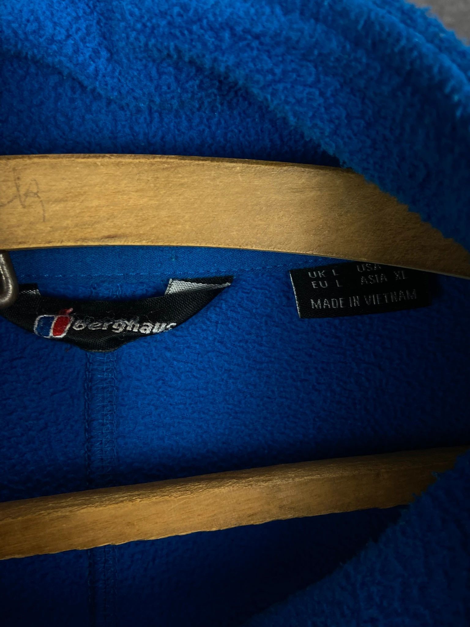 Berghaus Berghaus Polartec Fleece Jacket Blue Mini Logo L Size US L / EU 52-54 / 3 - 3 Thumbnail