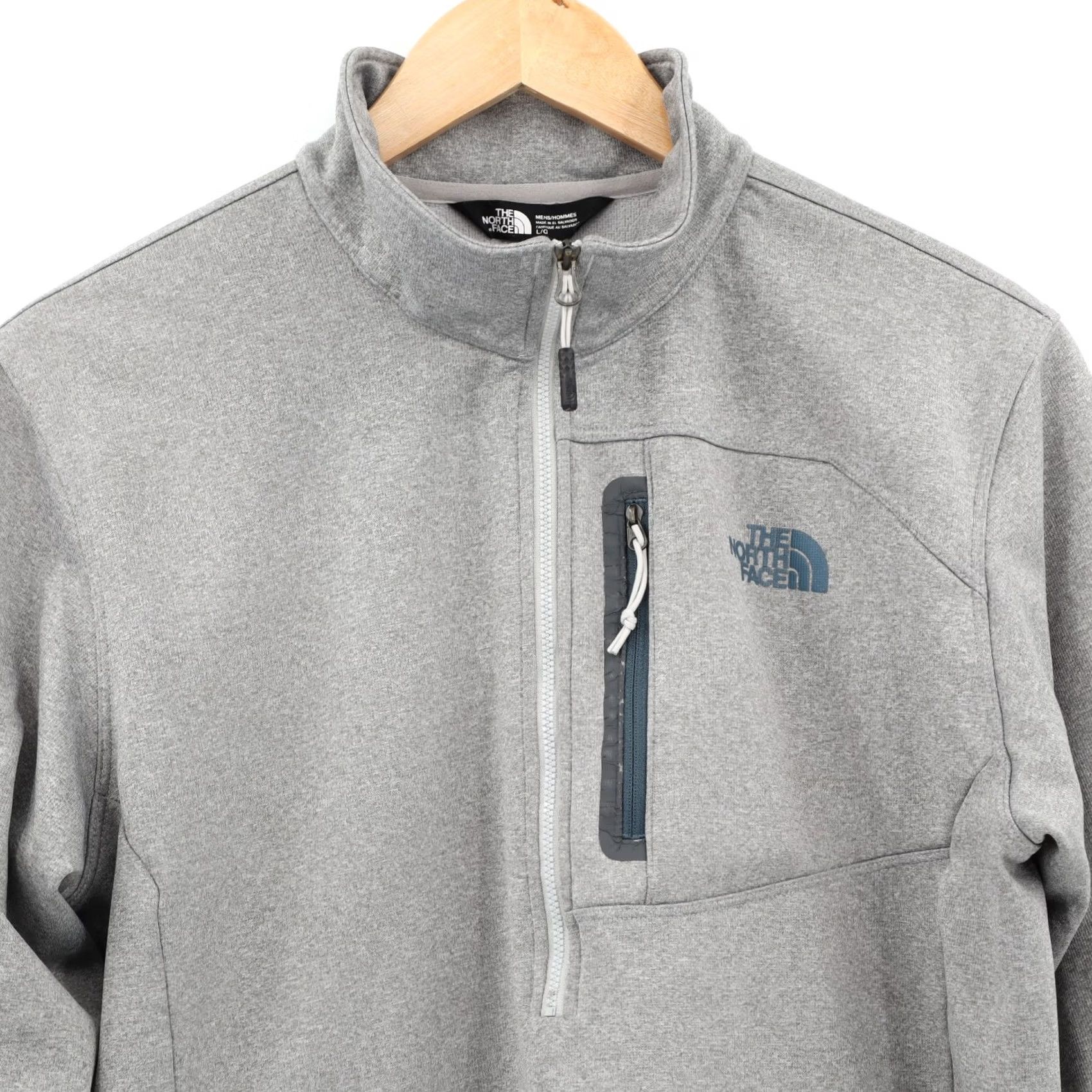 The North Face The North Face Men’s Canyonlands 1/2 Zip Pullover Grey L Shirt Size US L / EU 52-54 / 3 - 3 Thumbnail