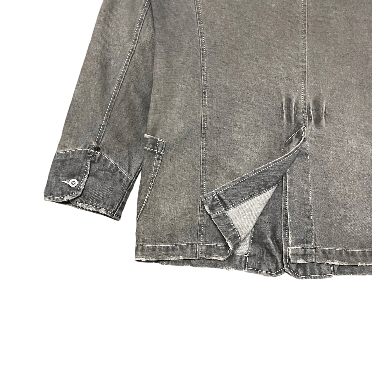 Japanese Brand Vintage Point Loma Distressed Style Jacket Issey Miyake Size US L / EU 52-54 / 3 - 10 Thumbnail