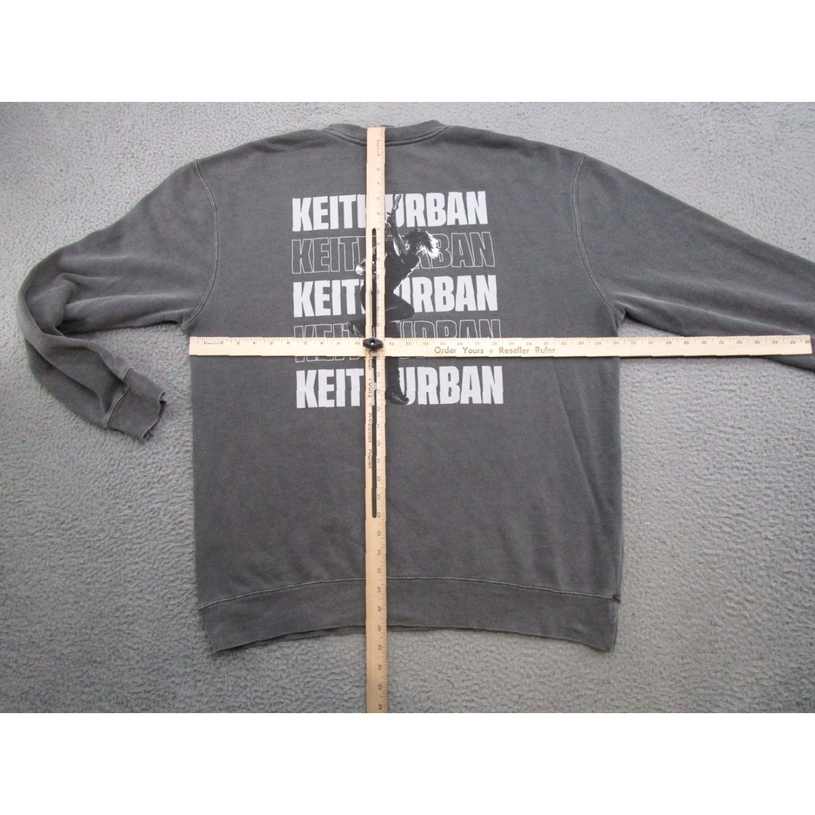 Vintage VTG Keith Urban Live Concert Double-Sided Sweatshirt Size XL Independent Gray Womens Pullover Activewear Double-Sided Size XL / US 12-14 / IT 48-50 - 6 Thumbnail