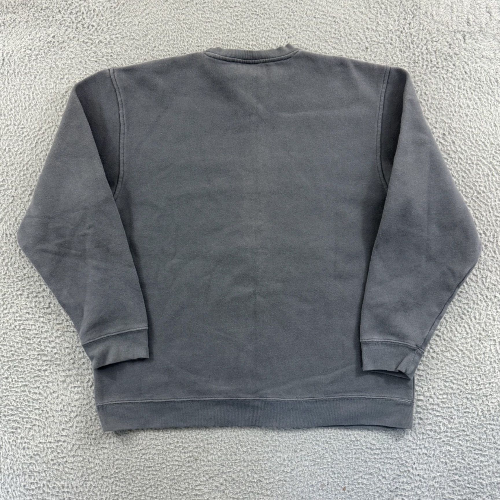 Reebok VINTAGE Reebok Sweatshirt Mens Medium Gray Logo Pullover Hooded Pockets Crew Neck 90s Retro Sports Size US M / EU 48-50 / 2 - 7 Thumbnail