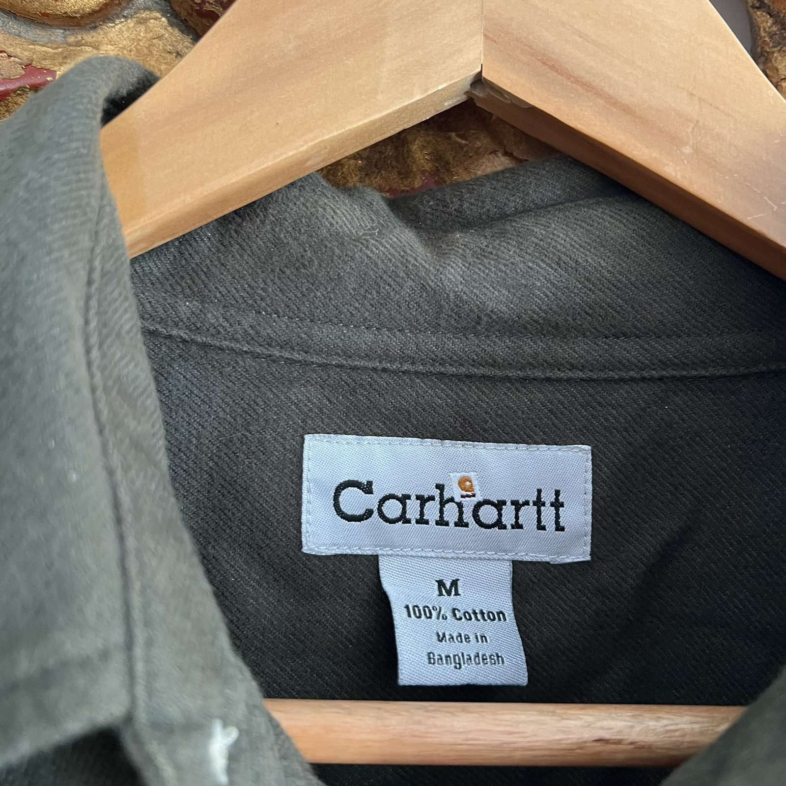 Carhartt × Vintage Vintage Carhartt Shadow Checked Double Pocket Sz L Size US L / EU 52-54 / 3 - 5 Thumbnail