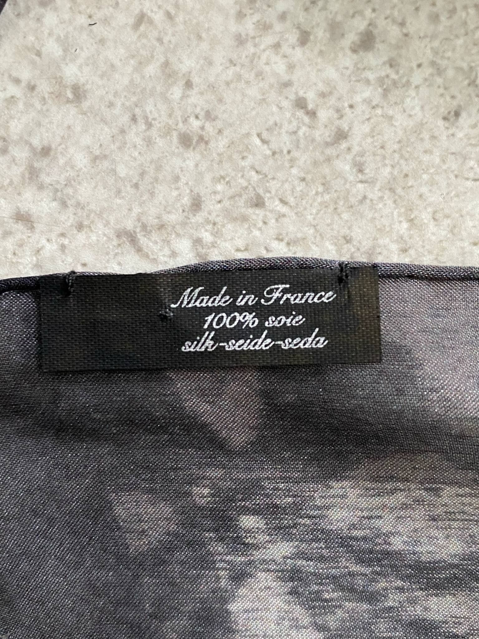 Chrome Hearts CHROME HEARTS Print Silk Scarf Size ONE SIZE - 8 Thumbnail
