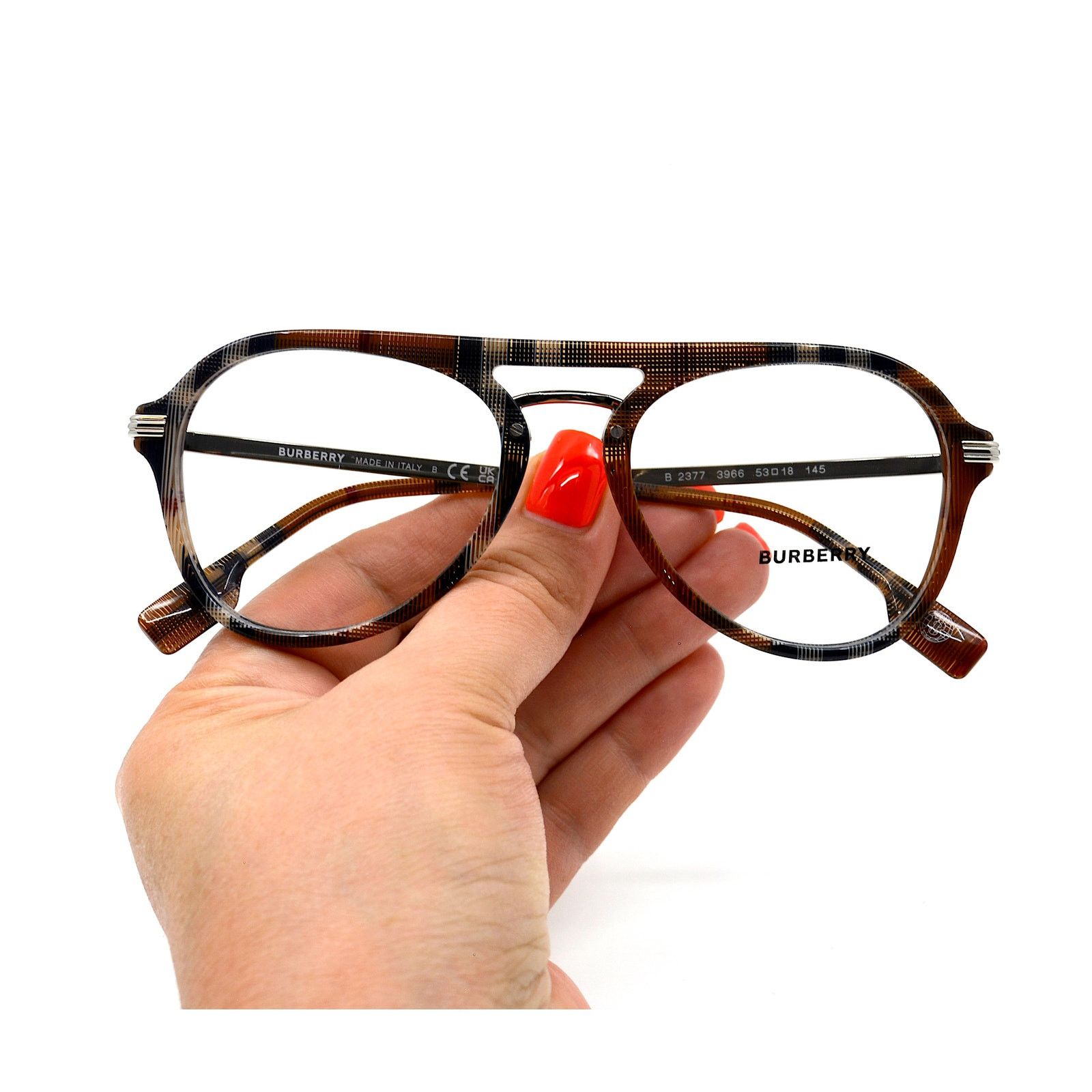 Burberry NEW BURBERRY BAILEY BE2377 CHECK BROWN MEN EYEGLASSES FRAME Size ONE SIZE - 12 Thumbnail
