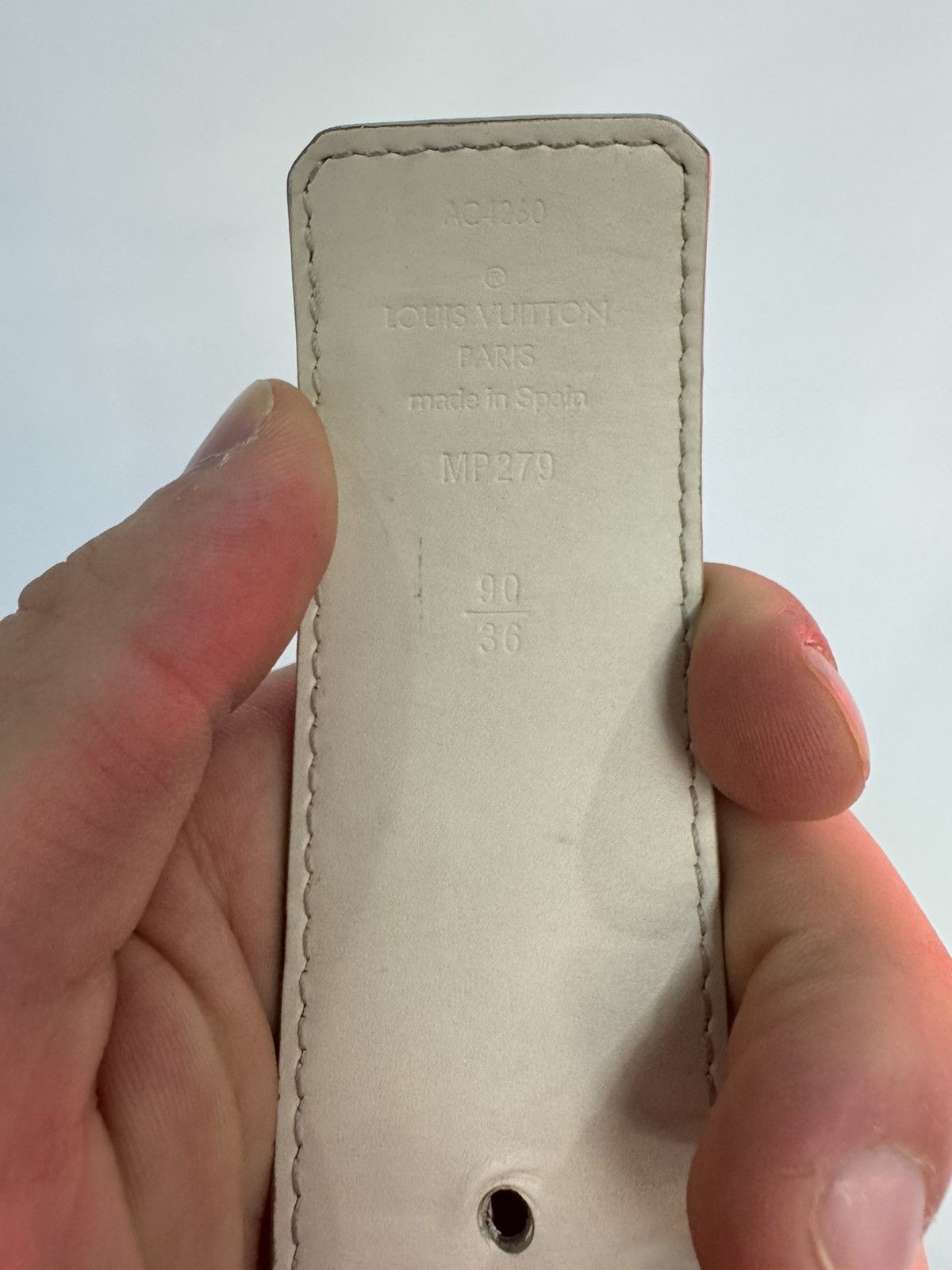 Louis Vuitton Louis vuitton watercolor belt Size 32 - 5 Thumbnail