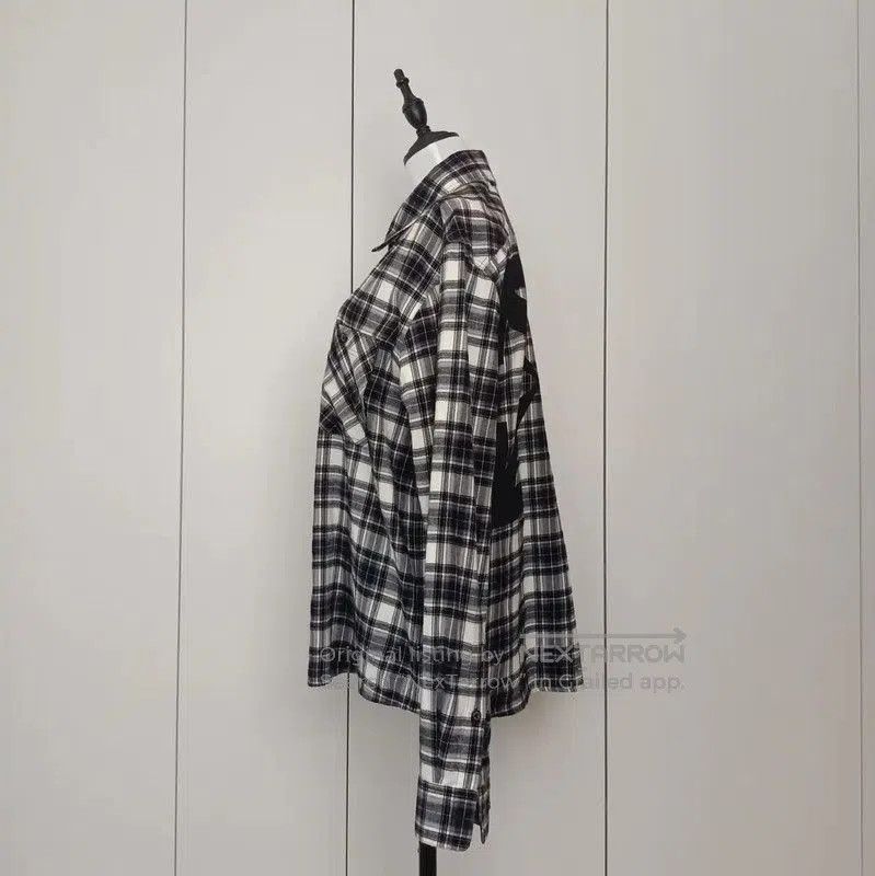 Off-White Off-White Black Checkered Long Sleeve Shirt . Size M / US 6-8 / IT 42-44 - 3 Thumbnail