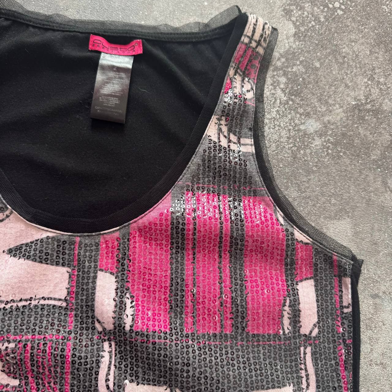 Custo Barcelona Y2K Custo Barcelona Vintage Washed Multicolour Tank Top Size M / US 6-8 / IT 42-44 - 6 Thumbnail