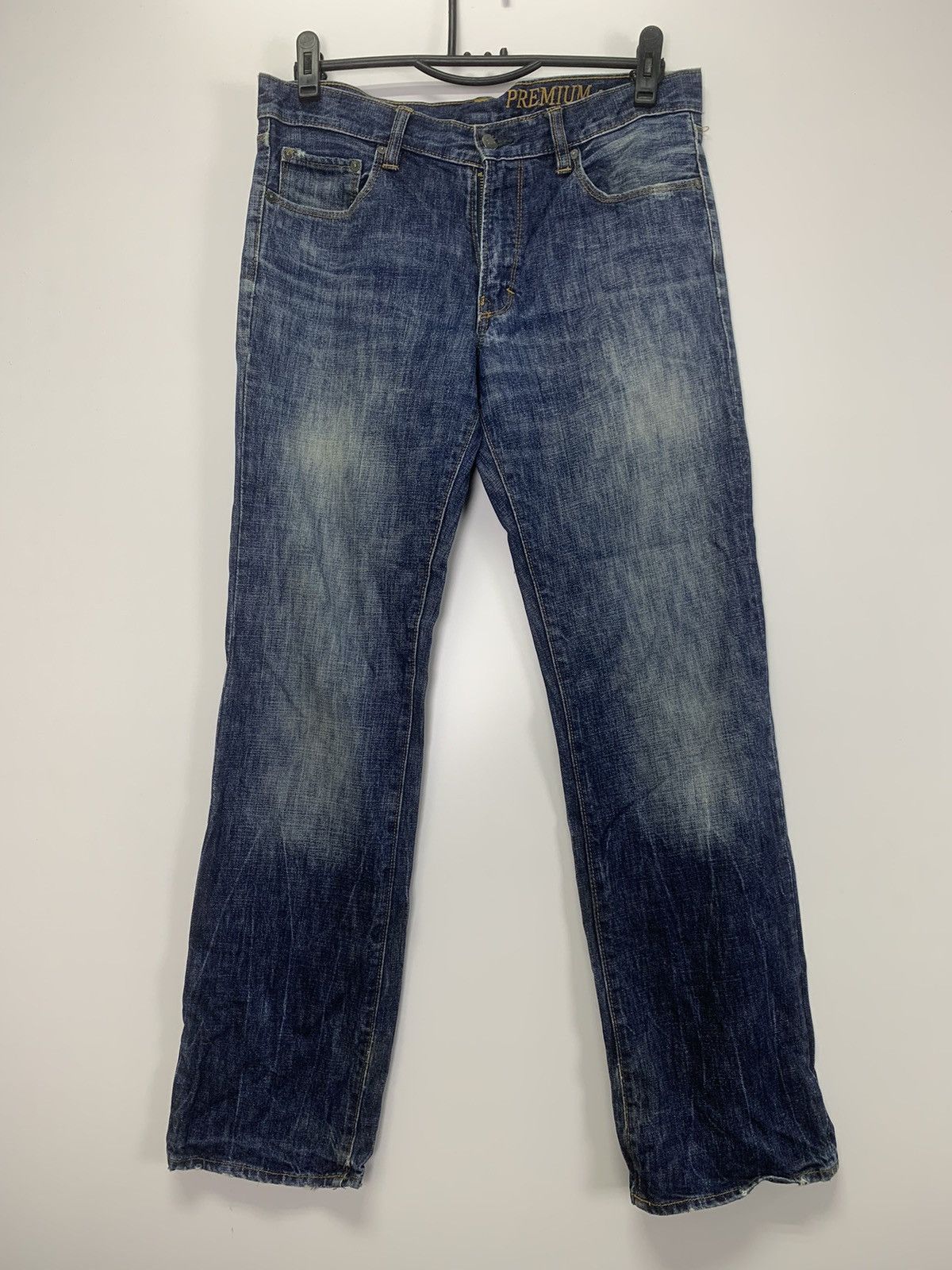 Gap × Vintage Vintage Gap Distressed Denim pant Size US 32 / EU 48 - 1 Thumbnail