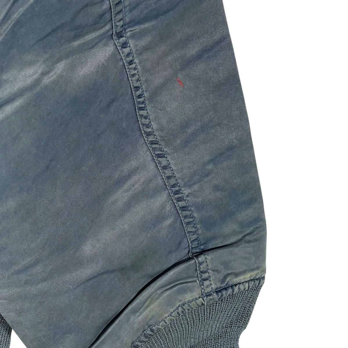 Japanese Brand Vintage Machope MA-1 Flight Jacket | Sun Faded Blue Bomber Size US L / EU 52-54 / 3 - 14 Thumbnail