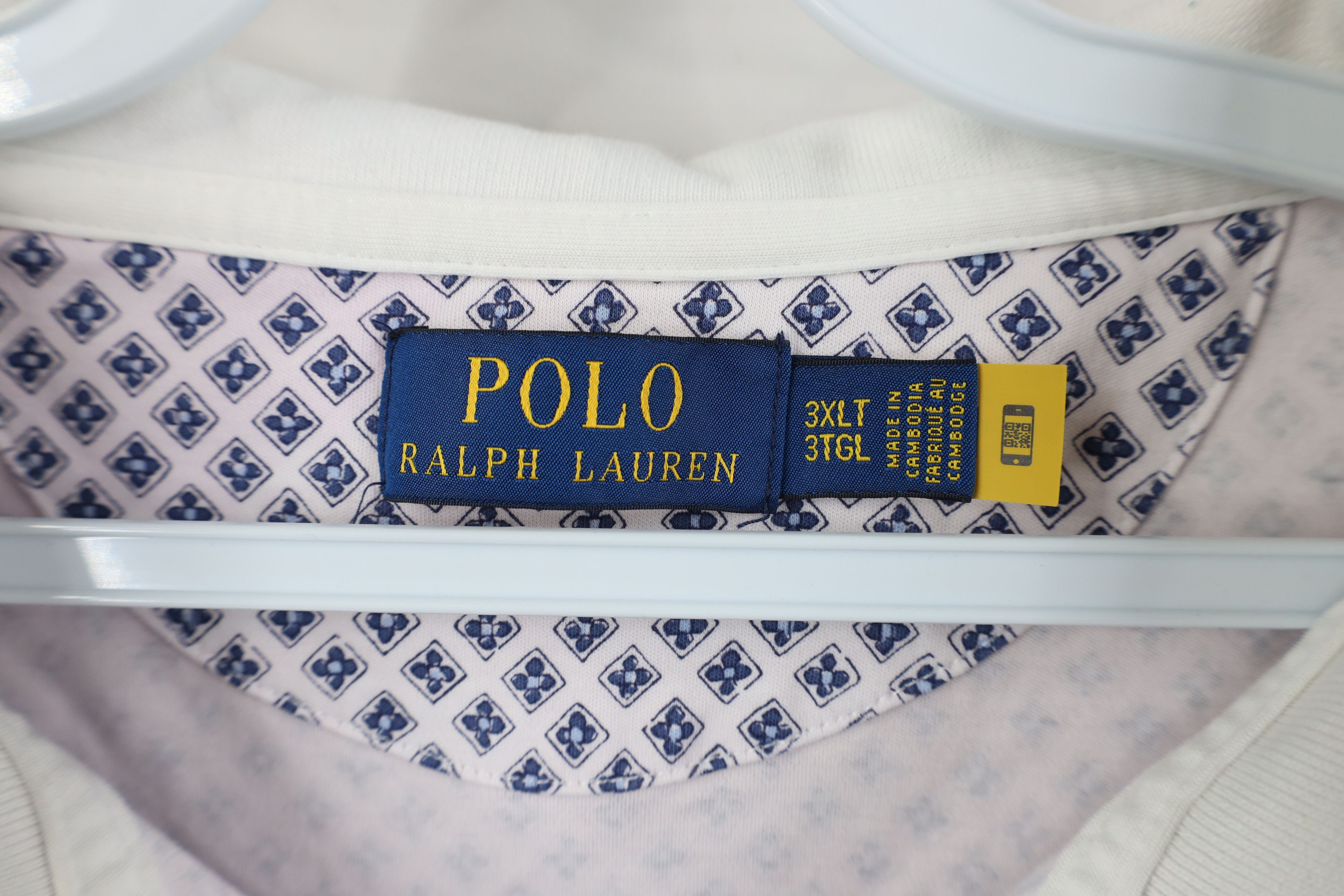 Ralph Lauren Ralph Lauren Geometric Soft Knit Collared Golf Polo Shirt Size US XXL / EU 58 / 5 - 9 Thumbnail