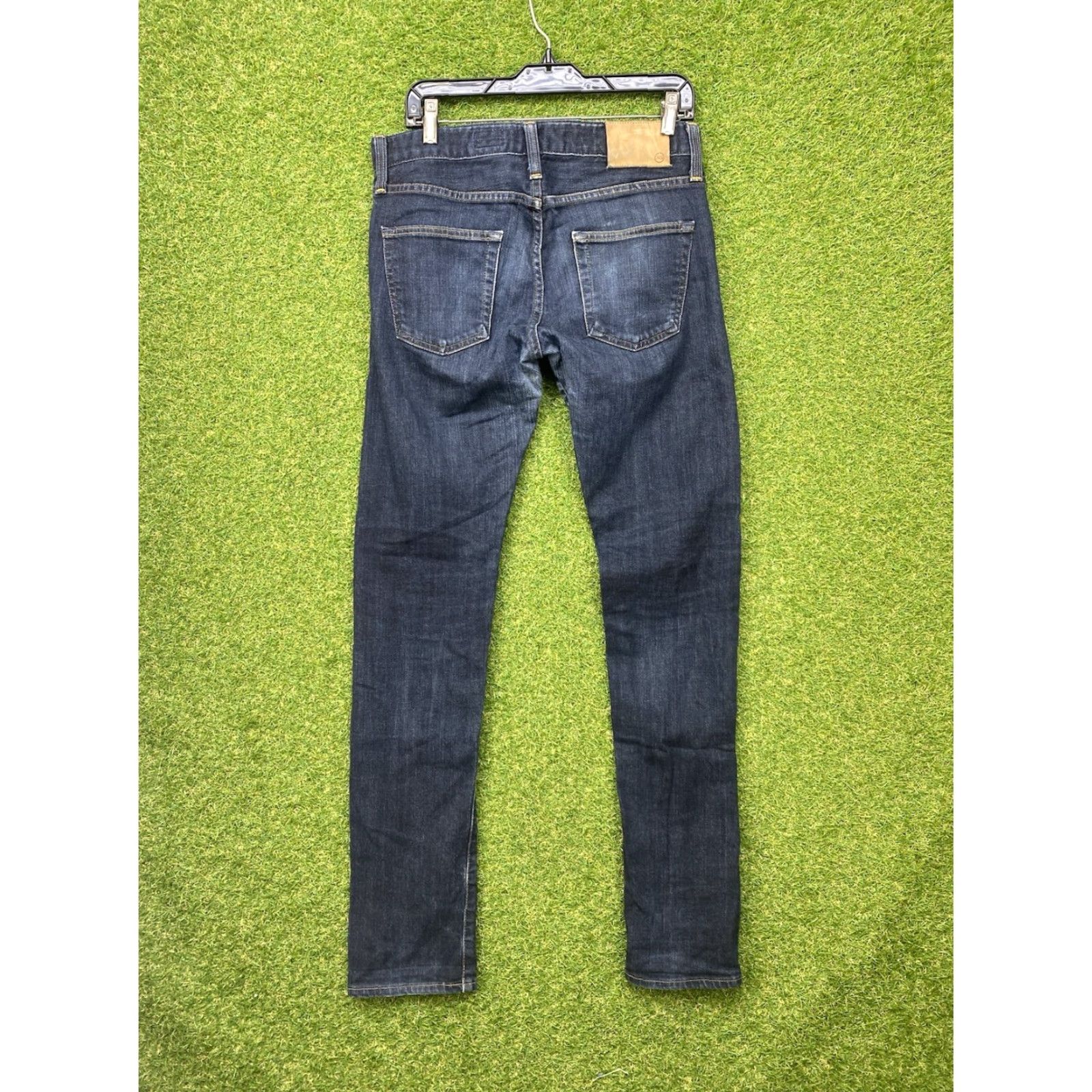 Nomad AG Adriano Goldschmied Jeans Mens Slim 30x33 The Nomad Selvedge 2000s Blue Denim Casual USA 00s Mens Jeans Size US 30 / EU 46 - 2 Thumbnail