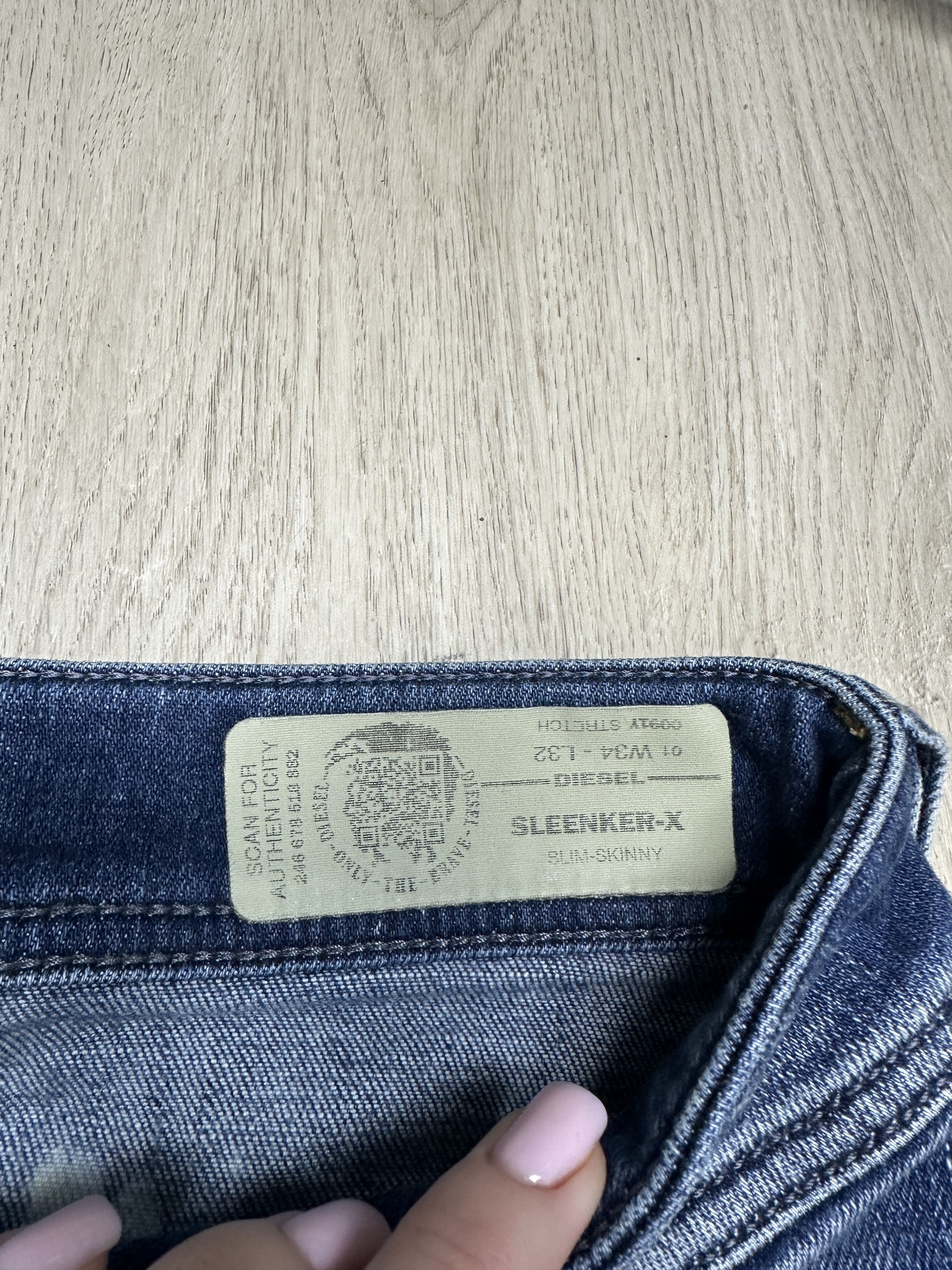 Diesel Diesel Sleenker-X Mens Denim Pants Jeans Size US 34 / EU 50 - 4 Thumbnail