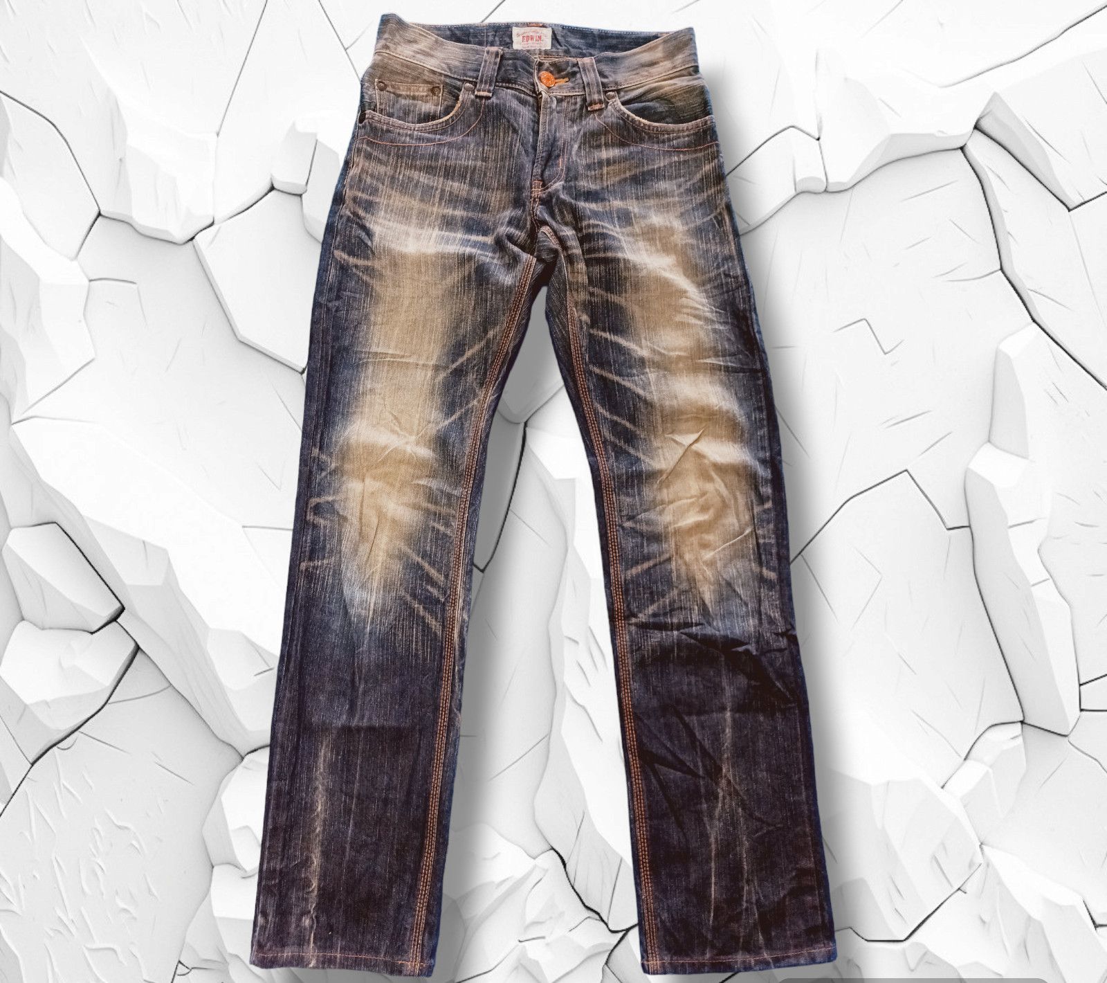 Edwin EDWIN EXCLUSIVE VINTAGE NICE FADED 🔥🔥 Size US 30 / EU 46 - 2 Thumbnail