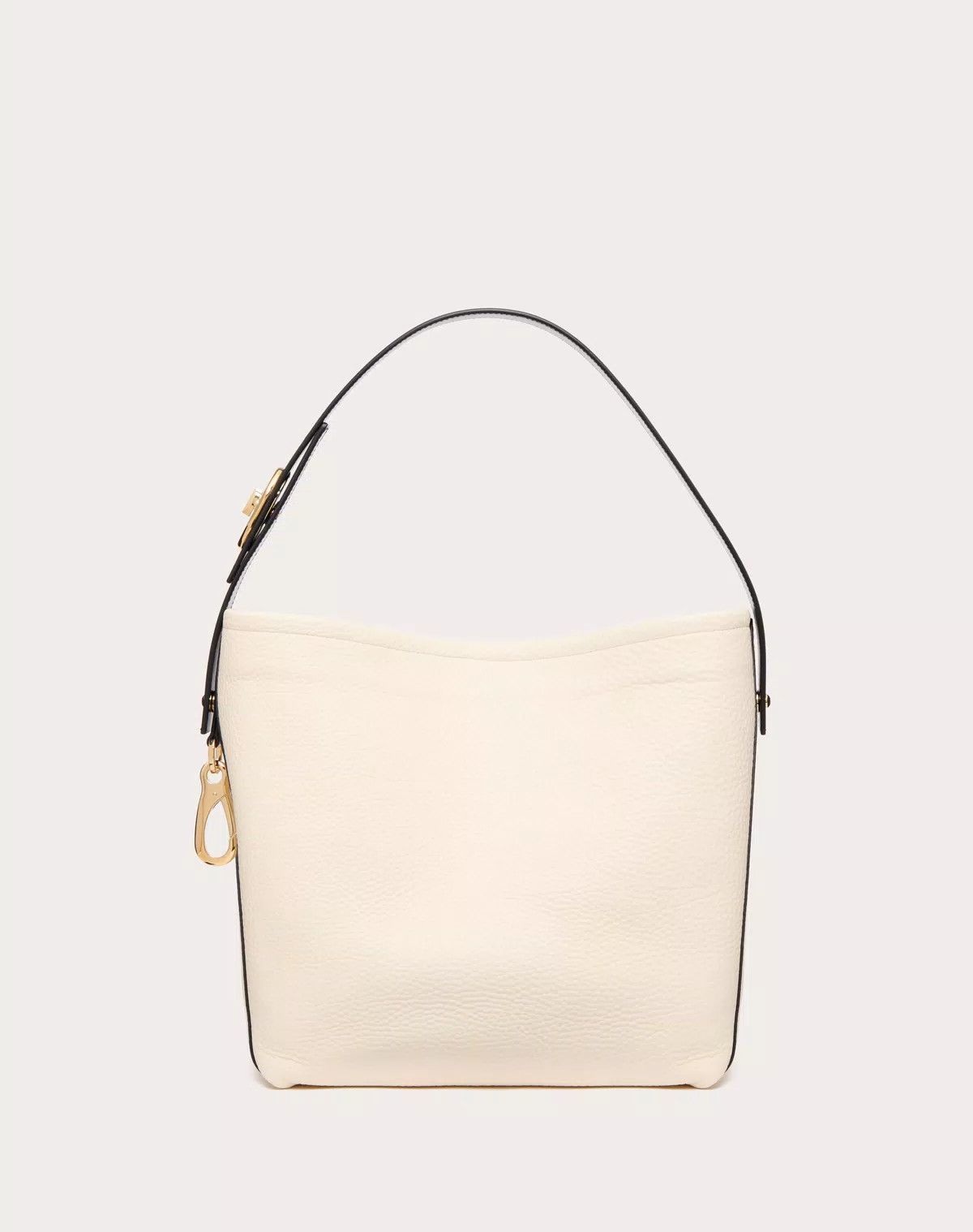 Valentino oc11z0725 Size:OS/Locker Nappa Shopping Bag in White Size ONE SIZE - 1 Thumbnail
