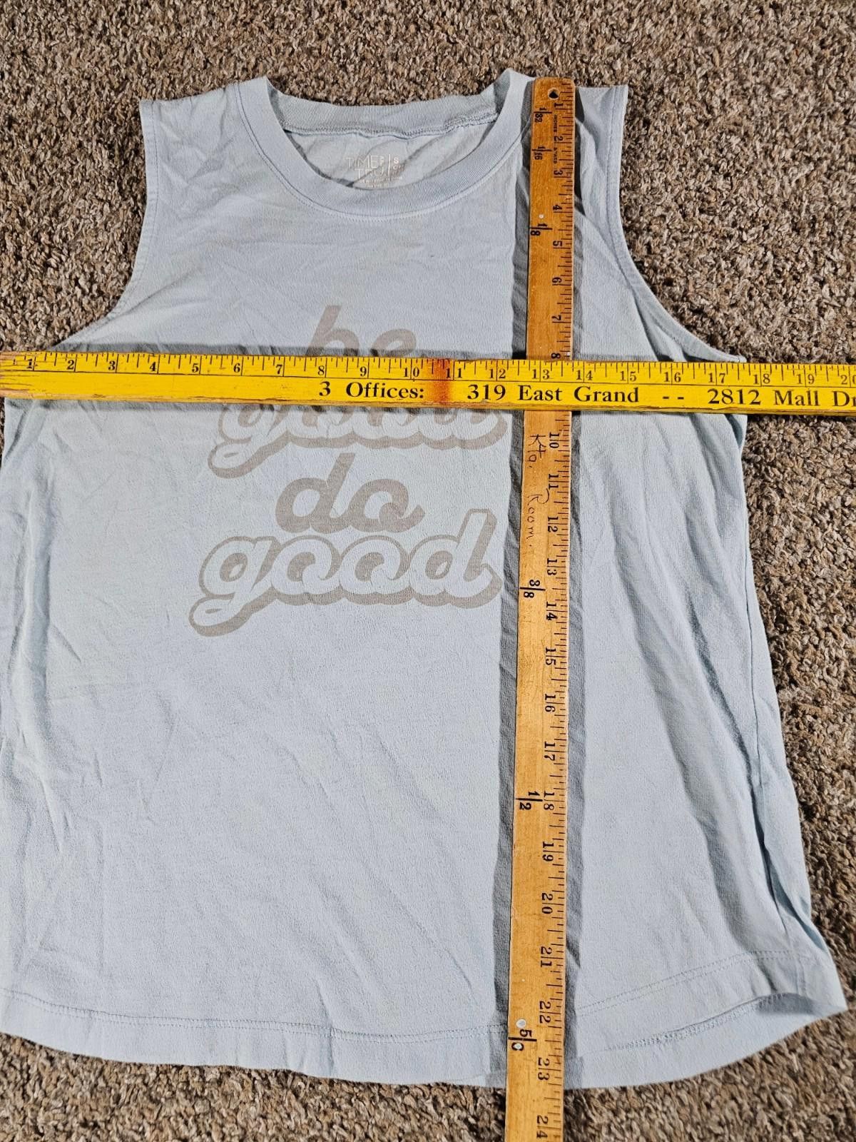 Other Time & Tru Be Good Do Good Tank Top S 4-6 Size S / US 4 / IT 40 - 4 Thumbnail