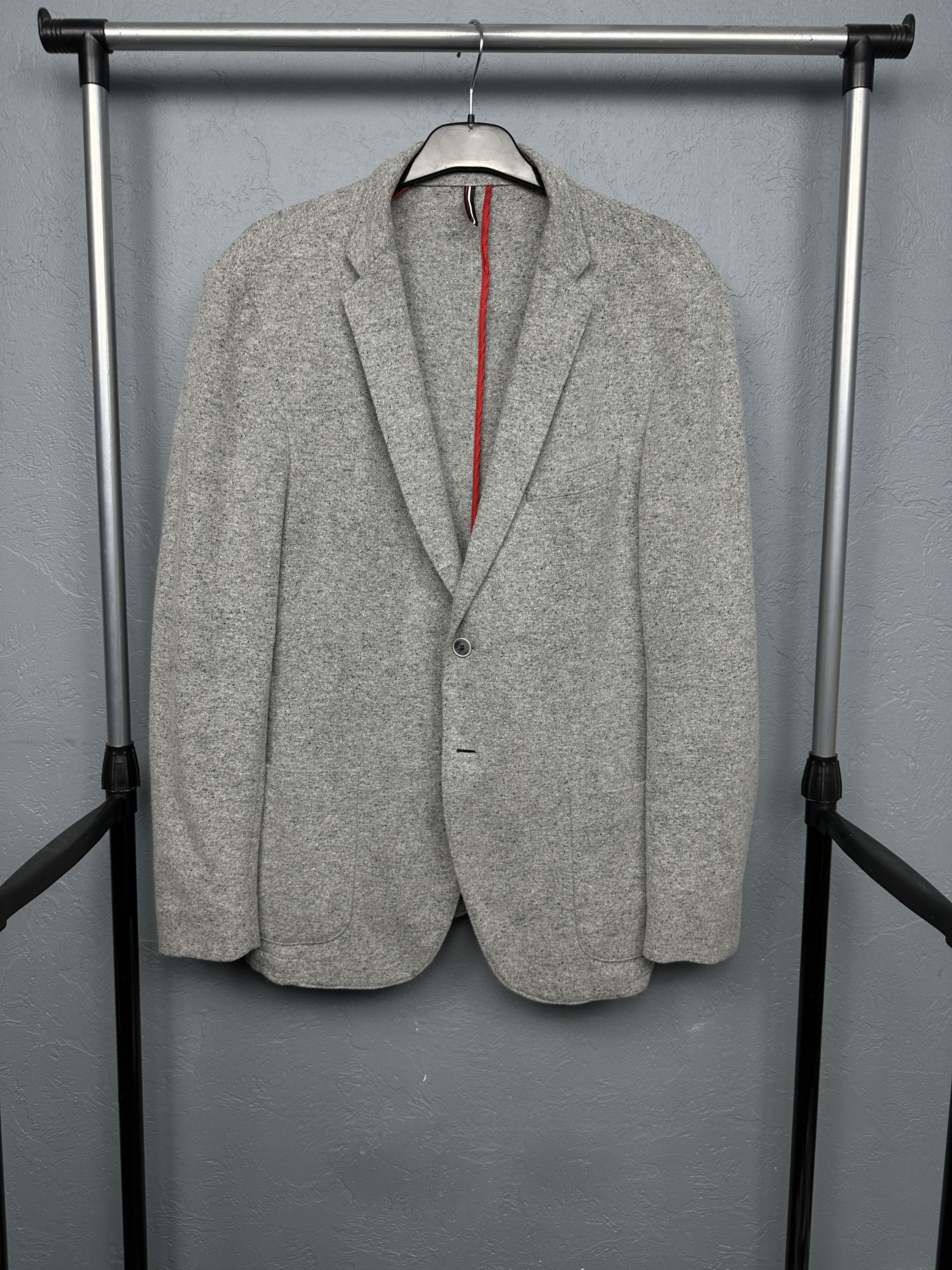 Strellson Strellson Mens Wool-Silk Blazer Jacket Size US L / EU 52-54 / 3 - 1 Thumbnail
