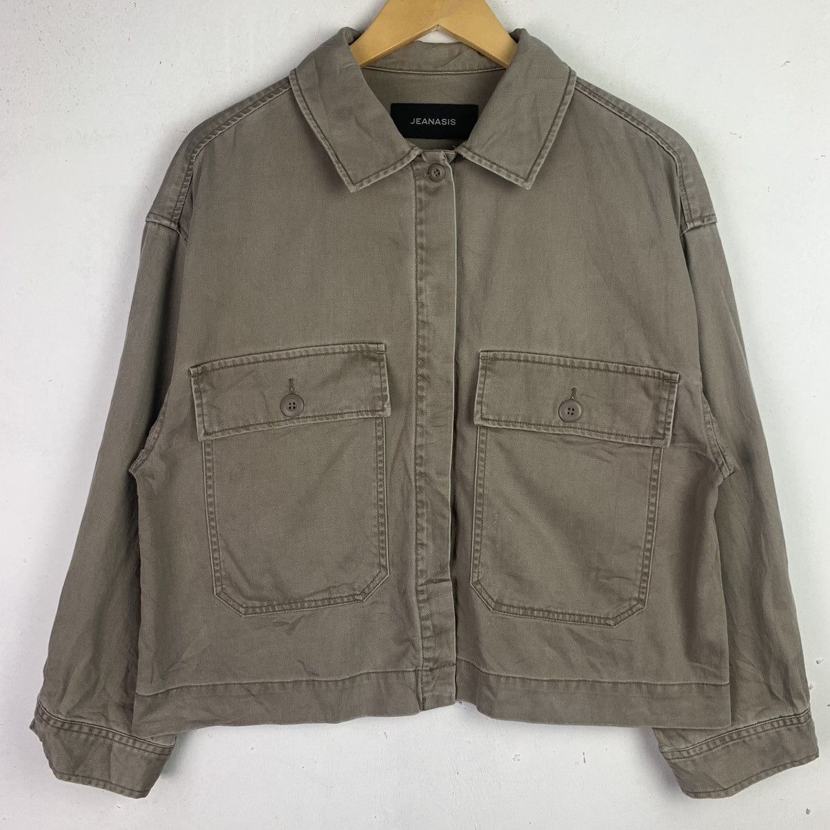 Japanese Brand × Vintage Vintage Japanese Brand Jeanasis Button Up Jacket Size US L / EU 52-54 / 3 - 1 Thumbnail