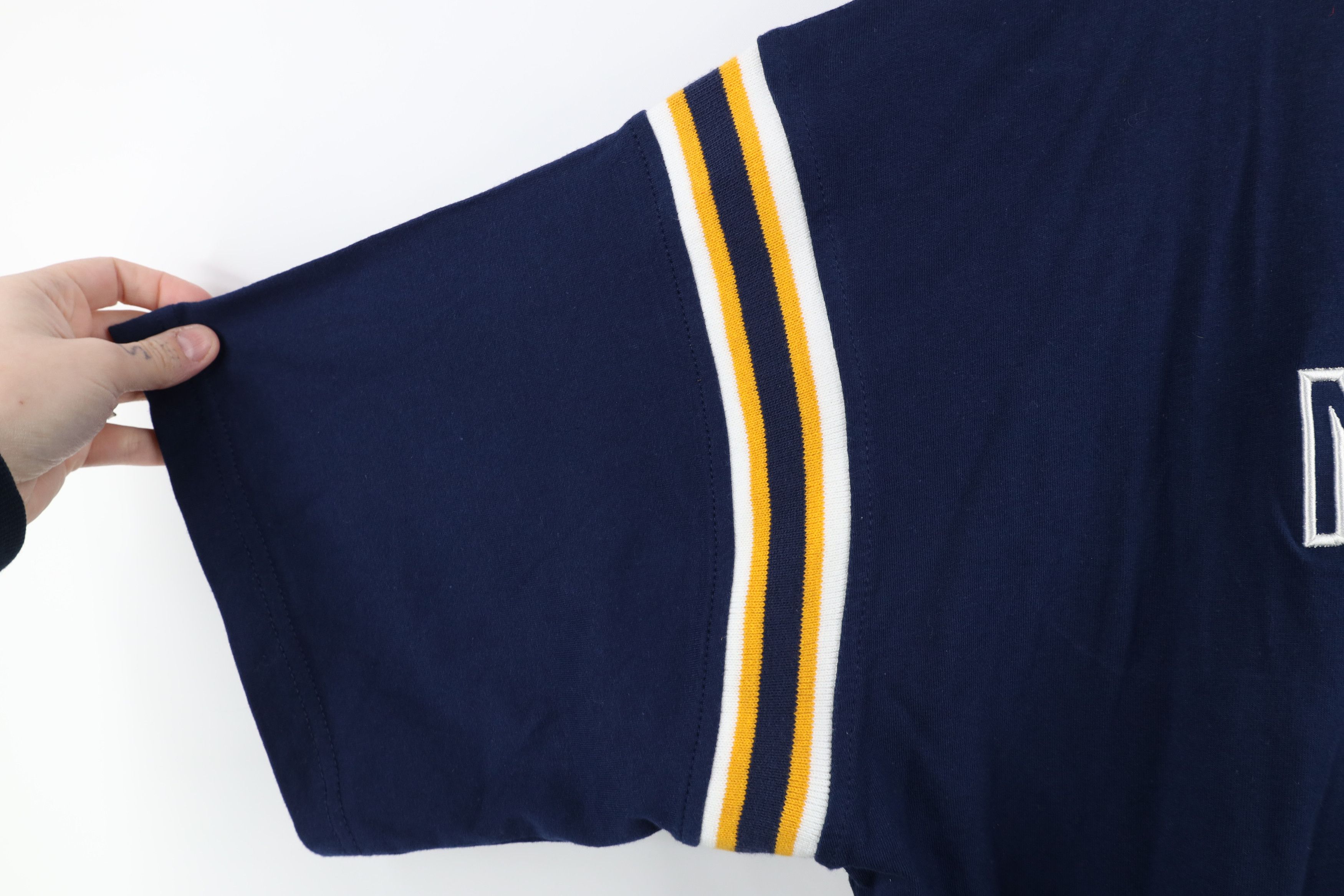 Vintage Vintage 90s Heavyweight University of Michigan T-Shirt Blue Size US XL / EU 56 / 4 - 6 Thumbnail
