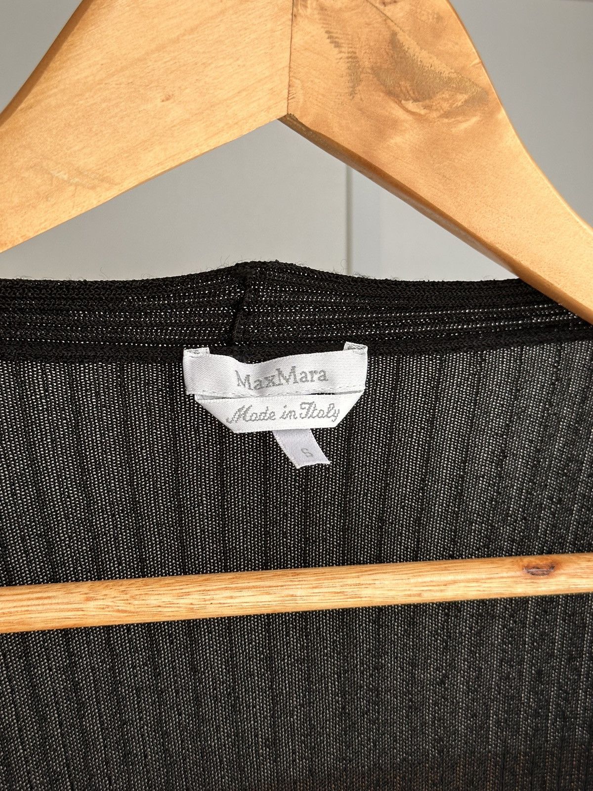Max Mara × Vintage Vintage Max Mara Luxury Virgin Wool Formal Cardigan Size S / US 4 / IT 40 - 5 Thumbnail