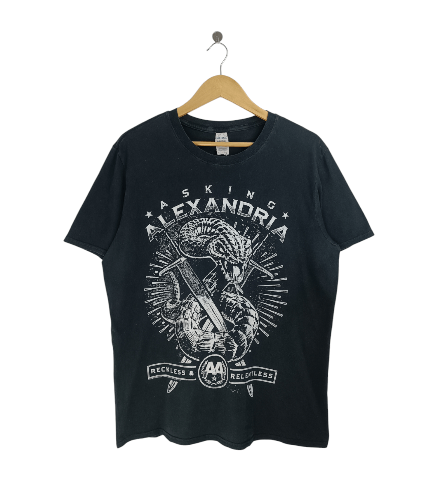 Band Tees VINTAGE '11 ASKING ALEXANDRIA RECKLES SERPENT TEE bmth prada Size US M / EU 48-50 / 2 - 1 Thumbnail