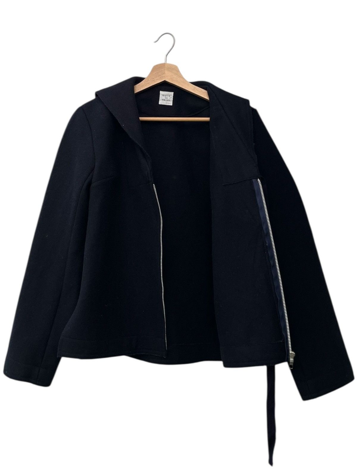 Japanese Brand Bulle de Savon Tunic Sailor Collar Jacket Navy Size ONE SIZE - 5 Thumbnail