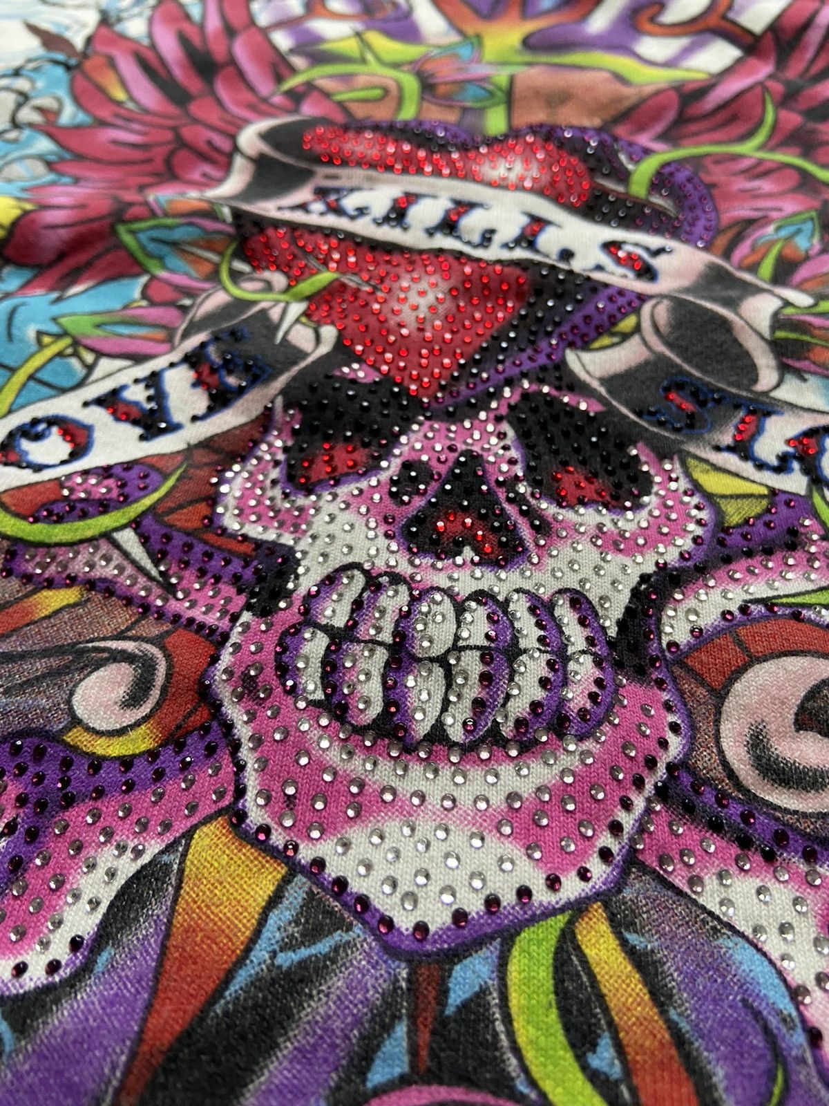 Christian Audigier Christian Audigier x Ed Hardy Zip-Up Hoodie x Vintage Size US S / EU 44-46 / 1 - 13 Thumbnail
