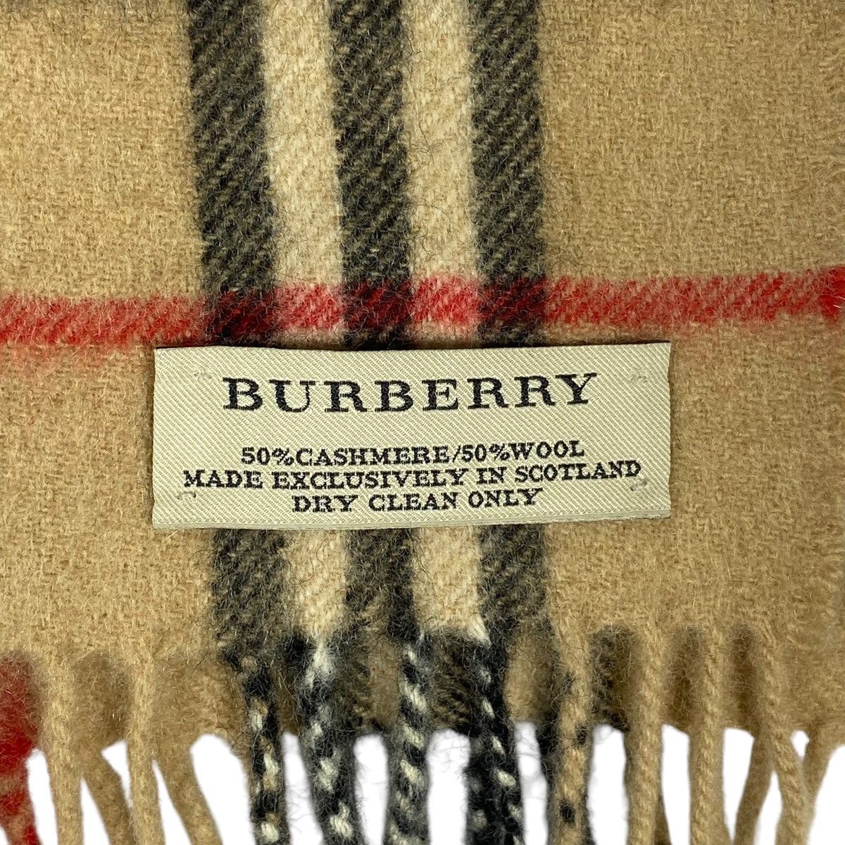 Burberry × Vintage Vintage Burberry Nova Checked Scarf Muffler Size ONE SIZE - 9 Thumbnail