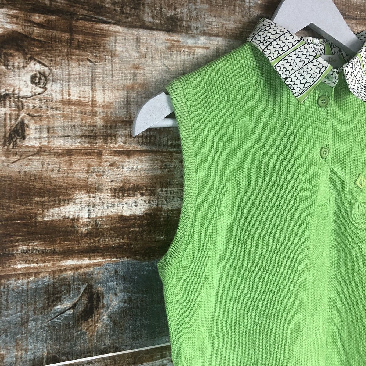 Christian Dior Monsieur Christian Dior Sports Green Vest #A1335 Size M / US 6-8 / IT 42-44 - 9 Thumbnail