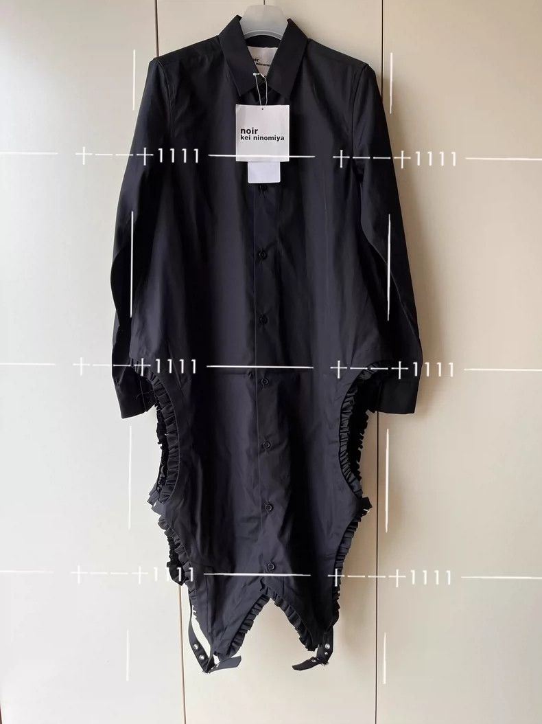 Comme des Garcons Comme Des Garcons Button-Up Strap Long Shaped Shirt Size XS / US 0-2 / IT 36-38 - 3 Thumbnail