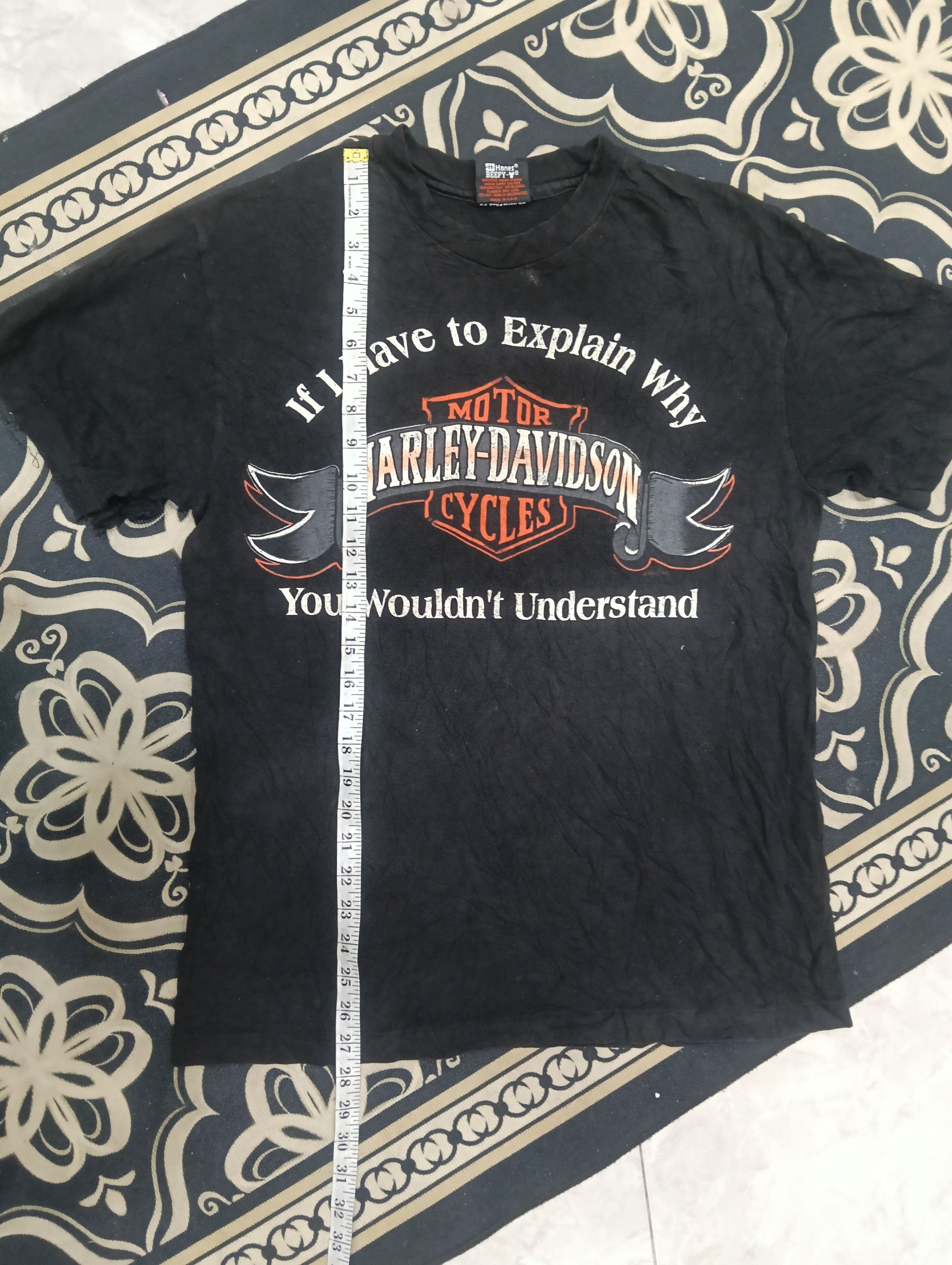 Harley Davidson True Vintage Harley Davidson Size US M / EU 48-50 / 2 - 10 Thumbnail