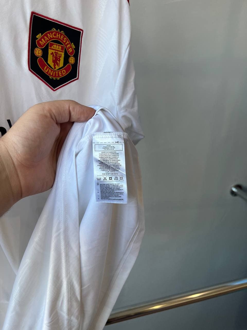 Adidas 2022/23 MANCHESTER UNITED AWAY SOCCER JERSEY FOOTBALL SHIRT Size US M / EU 48-50 / 2 - 11 Thumbnail