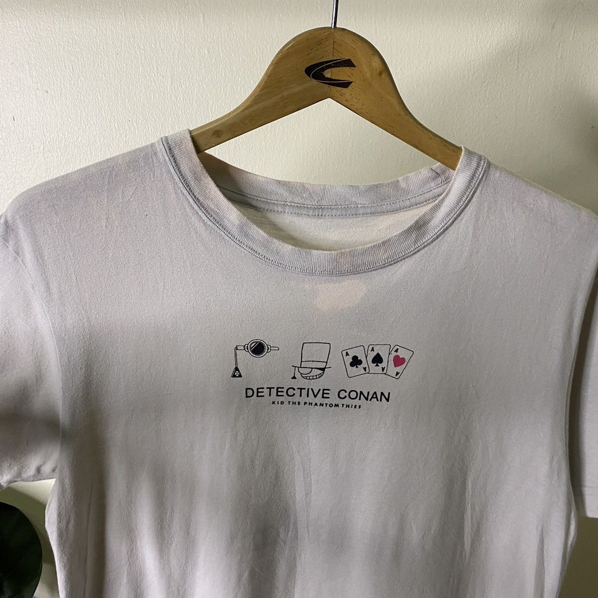 Anime × Japanese Brand × Vintage Vintage Anime Detective Conan Kid The Phantom Thief Boxy Tee Size US S / EU 44-46 / 1 - 6 Thumbnail